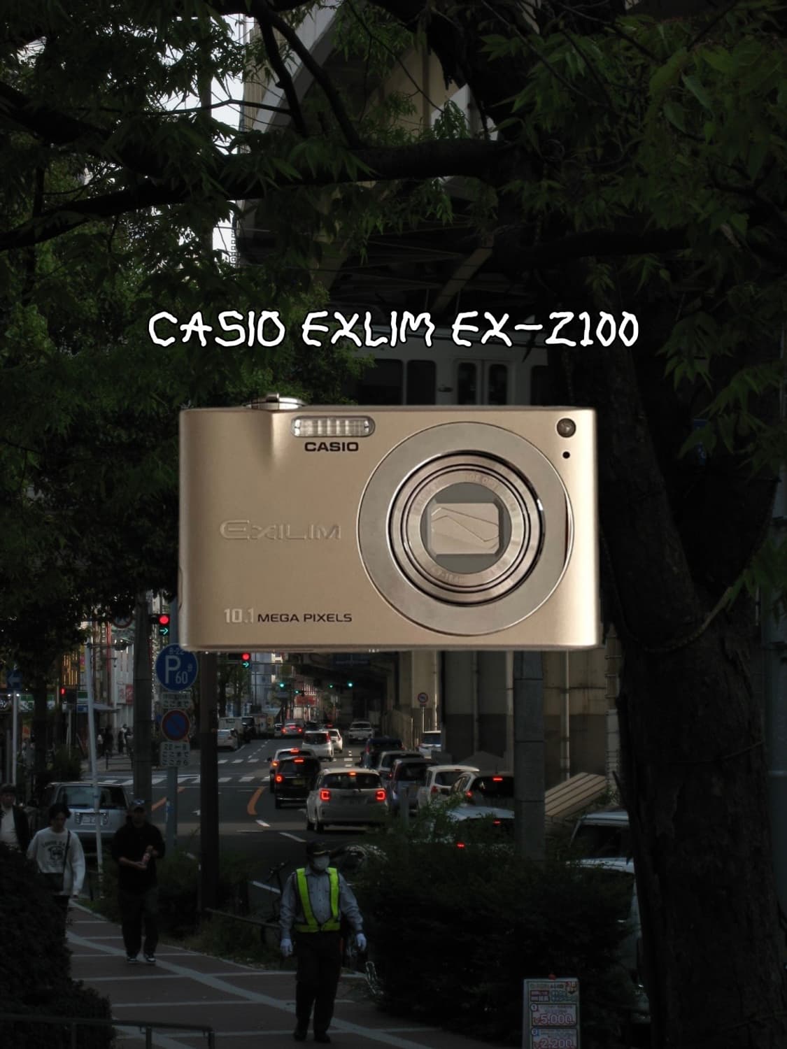 카시오 엑슬림 EX-Z100 빈티지디카 디지털카메라 상품이미지1