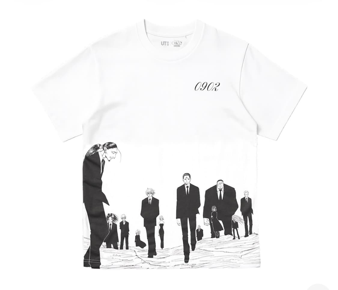 유니클로 UT 헌터x헌터 컬렉션 슈에이샤 창립 100주년 상품이미지1