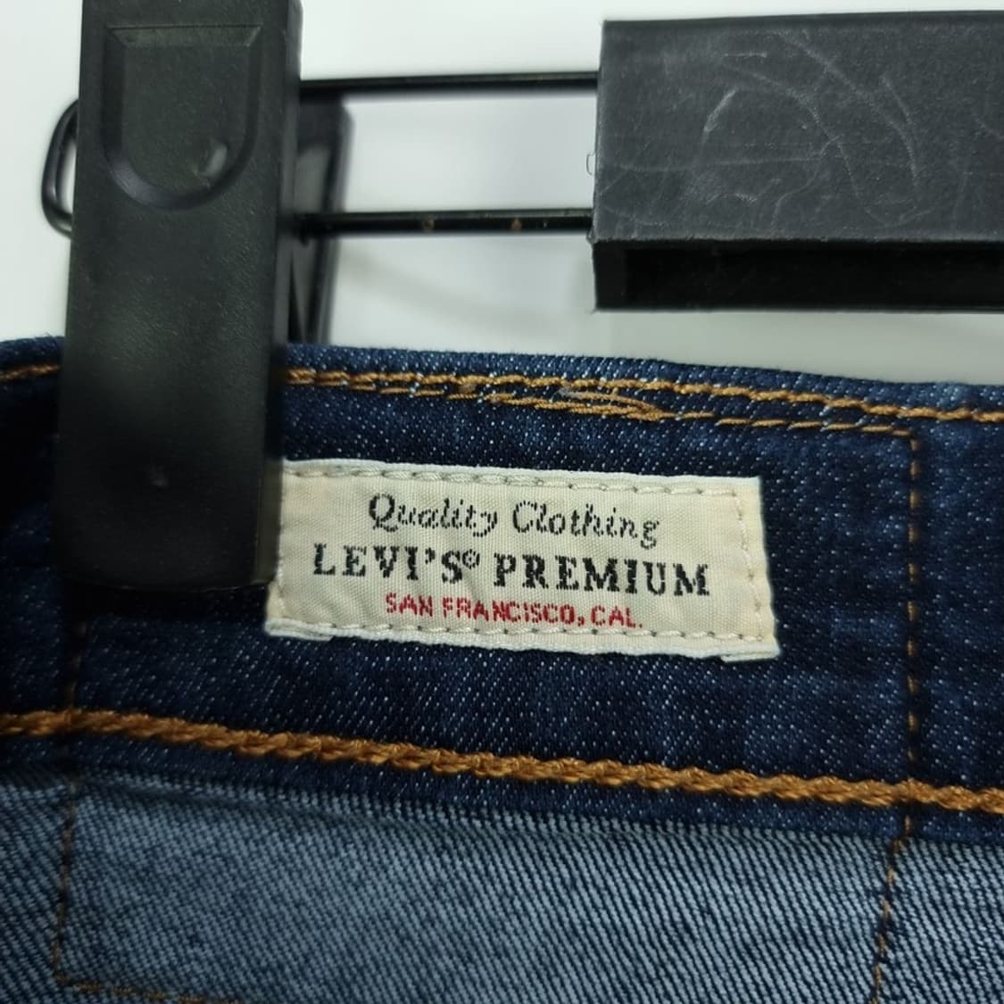 [리바이스] 프리미엄 502 생지 인디고 데님 팬츠 청바지 M19985 상품이미지7