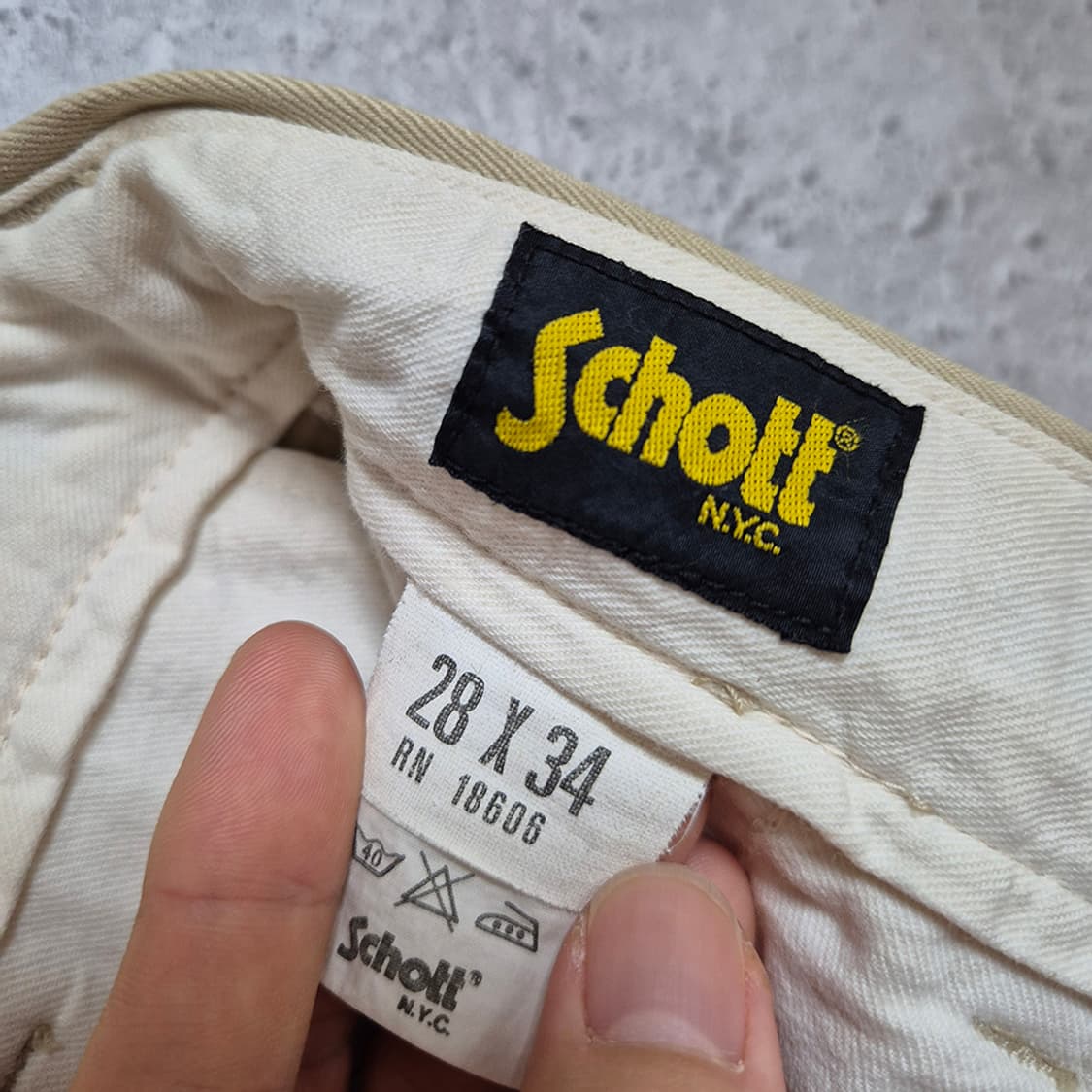 Schott 코튼 바지 (29, Made In Japan) 상품이미지7