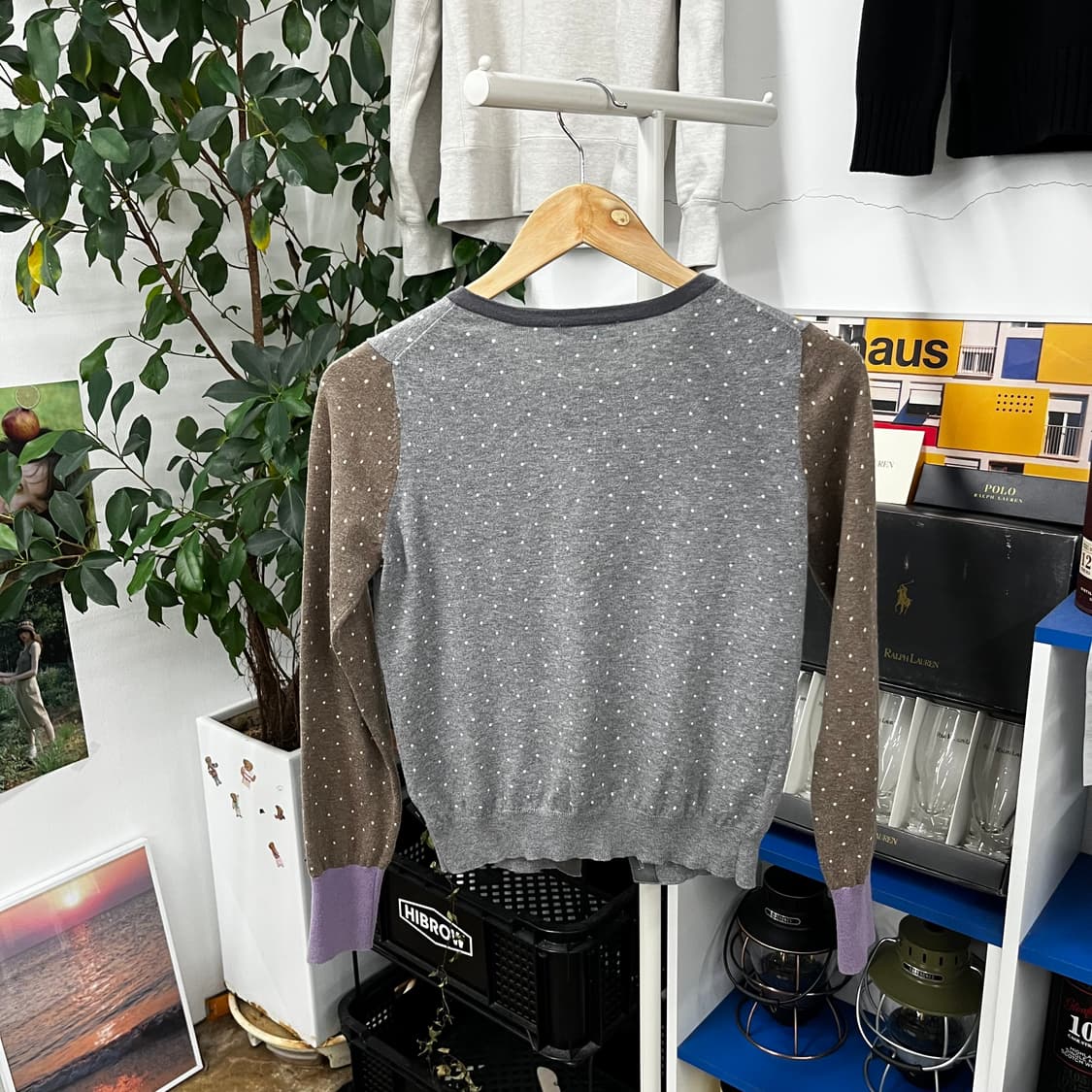 폴스미스 우먼 도트 가디건 M 상품이미지6