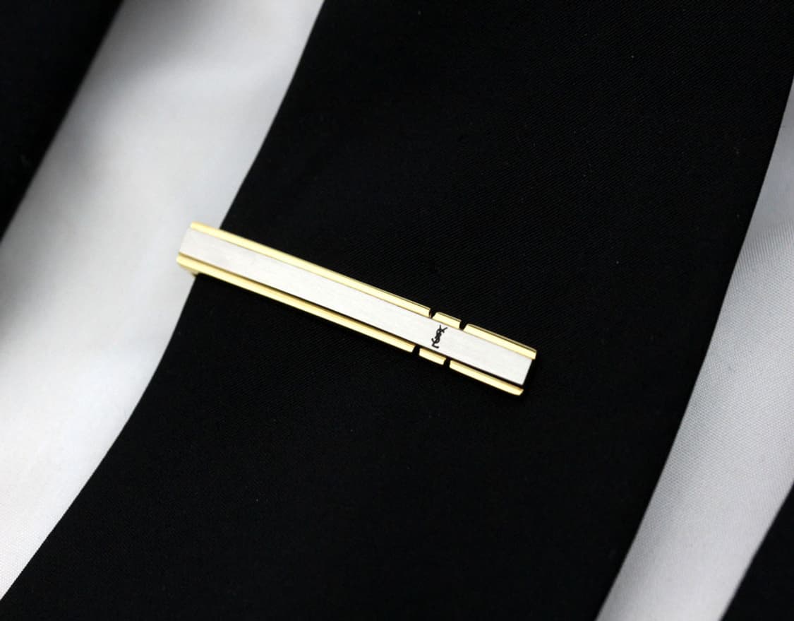 입생로랑 A등급 5cm 남자 명품 넥타이핀 상품이미지6