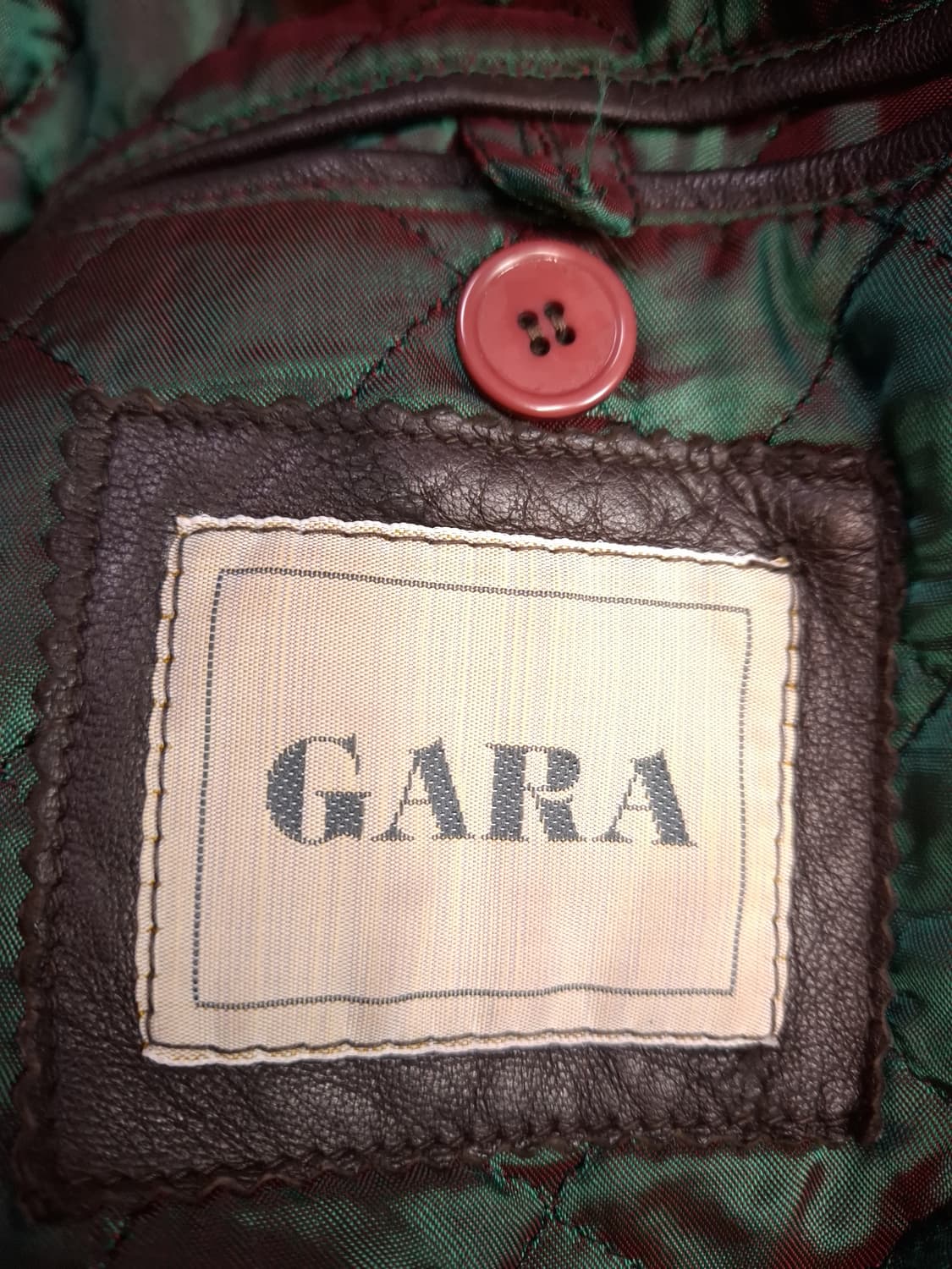 90's 유럽제조 GARA 리얼레더 G-2 TYPE 항공자켓 상품이미지4