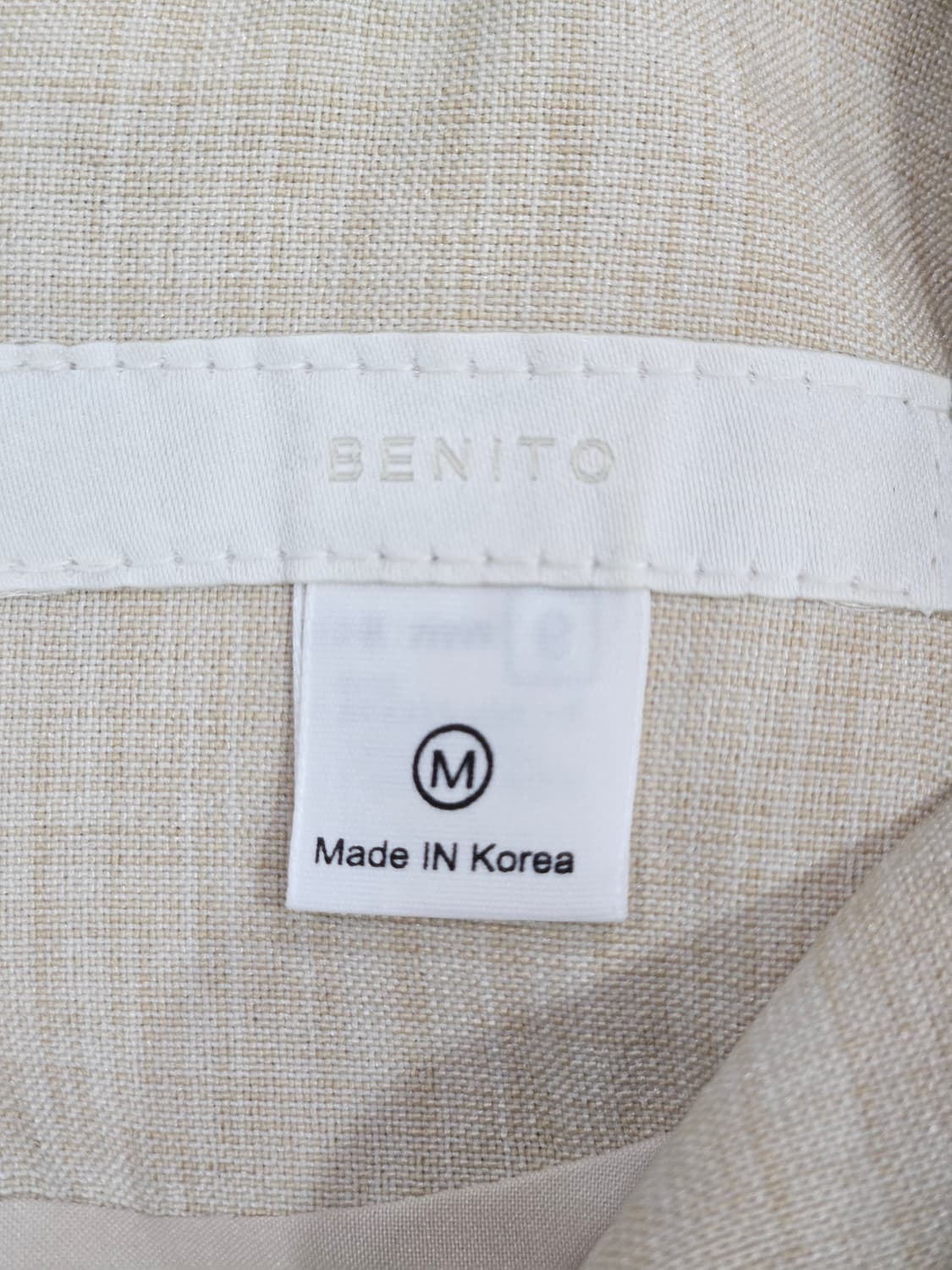 베니토(BENITO) 린넨 혼방 롱원피스 M 상품이미지4