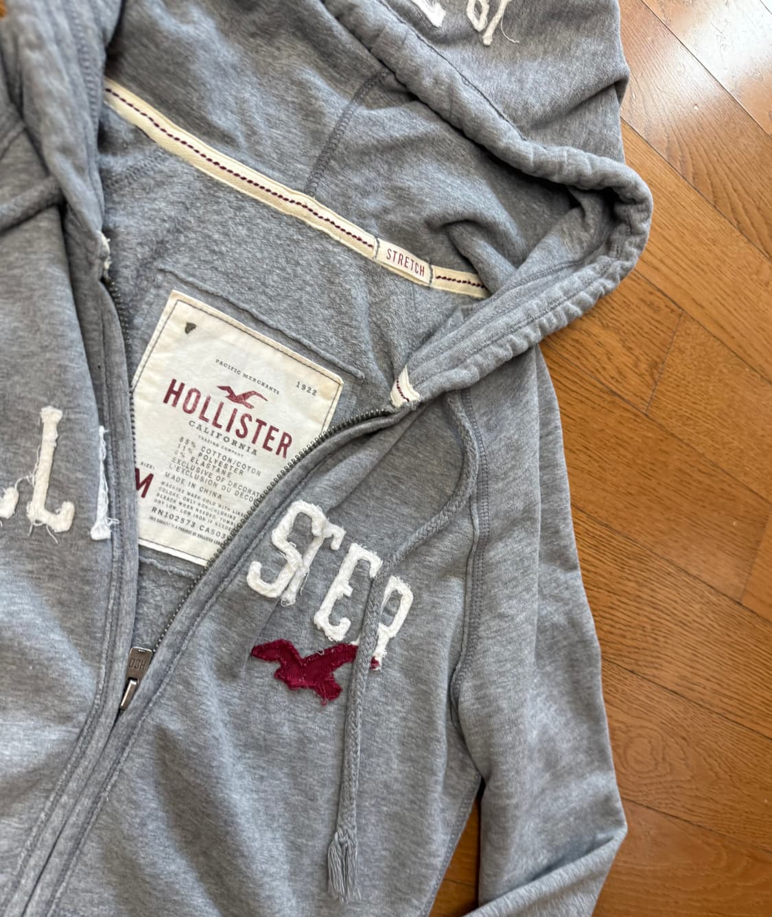 홀리스터 회색 M 상품이미지3