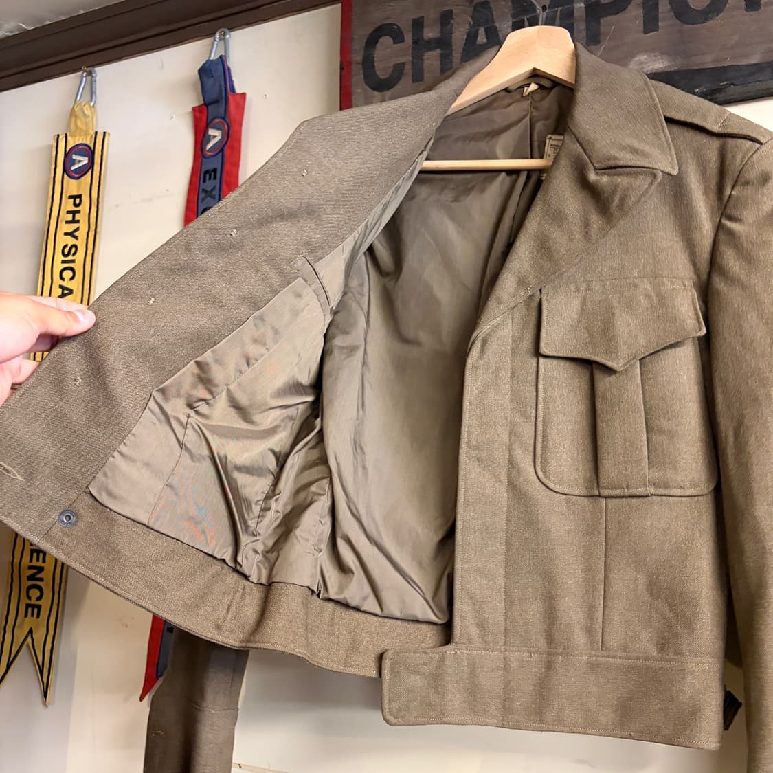 WW2 1943 US Army Ike Jacket 34R 260616-1 상품이미지3
