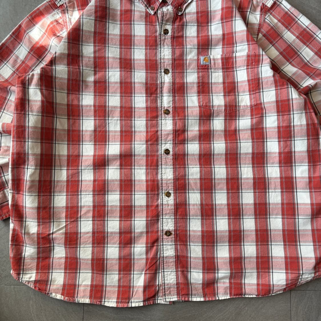 칼하트 오리지널 체크 긴팔 셔츠 상품이미지4