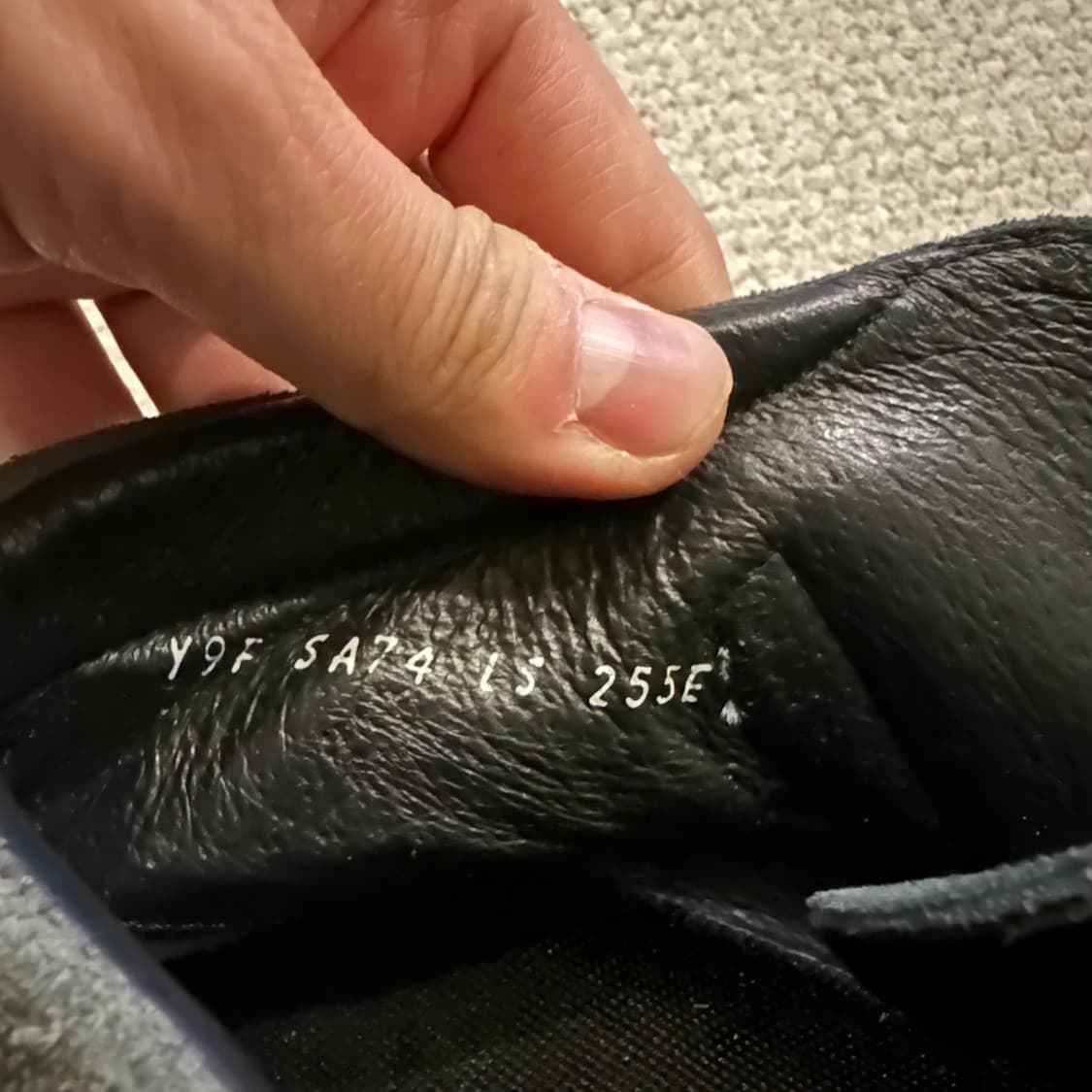 00s 요지야마모토 Y’s 벨크로 스퀘어토 부츠 상품이미지4