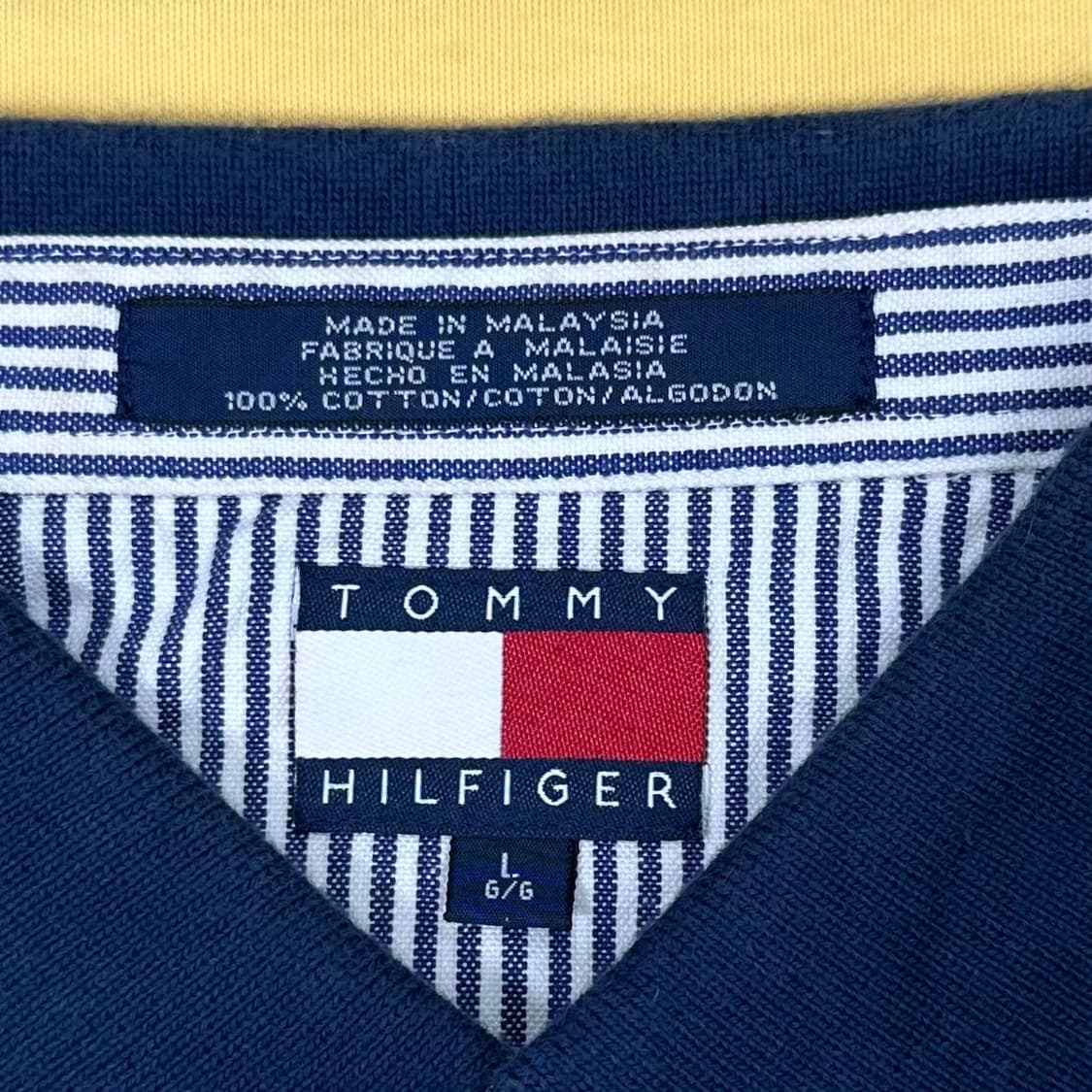 TommyHilfiger Neck collar Knit t-shirt 상품이미지8