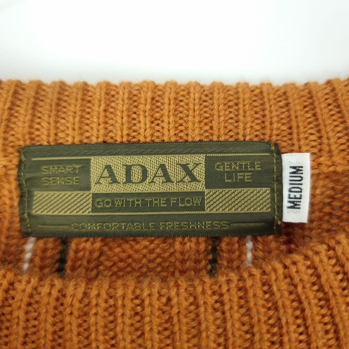 [일본빈티지] 에스닉 스트라이프 꽈배기 루즈핏 니트 M18683 상품이미지6