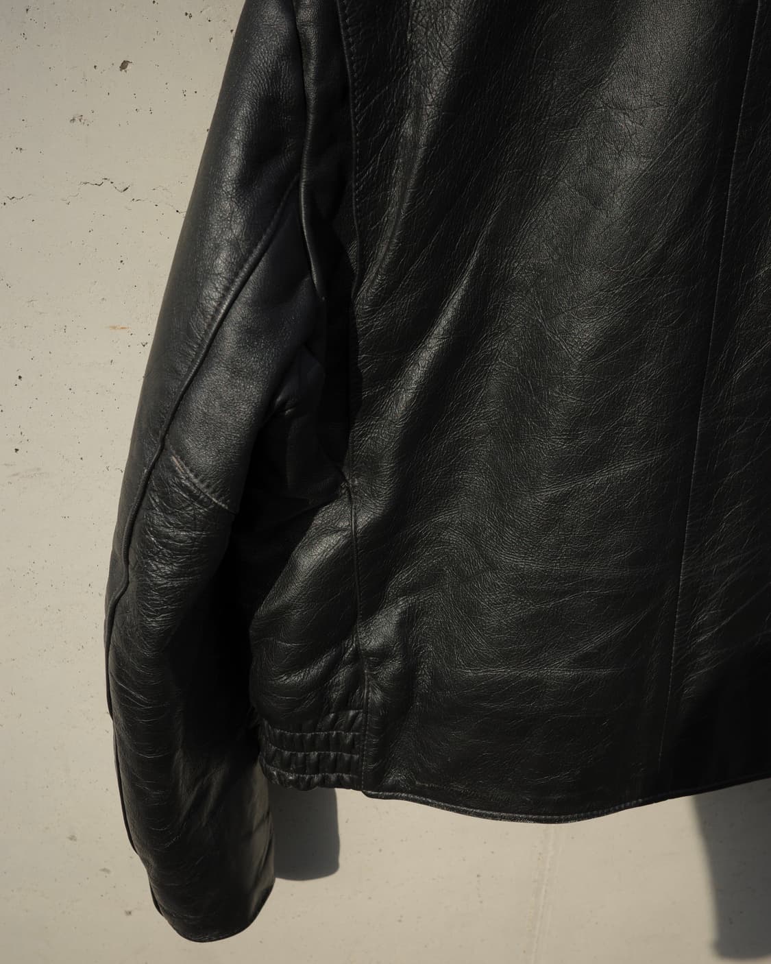 70s taylor leatherwear 시카고폴리스맨 레더 자켓 상품이미지8