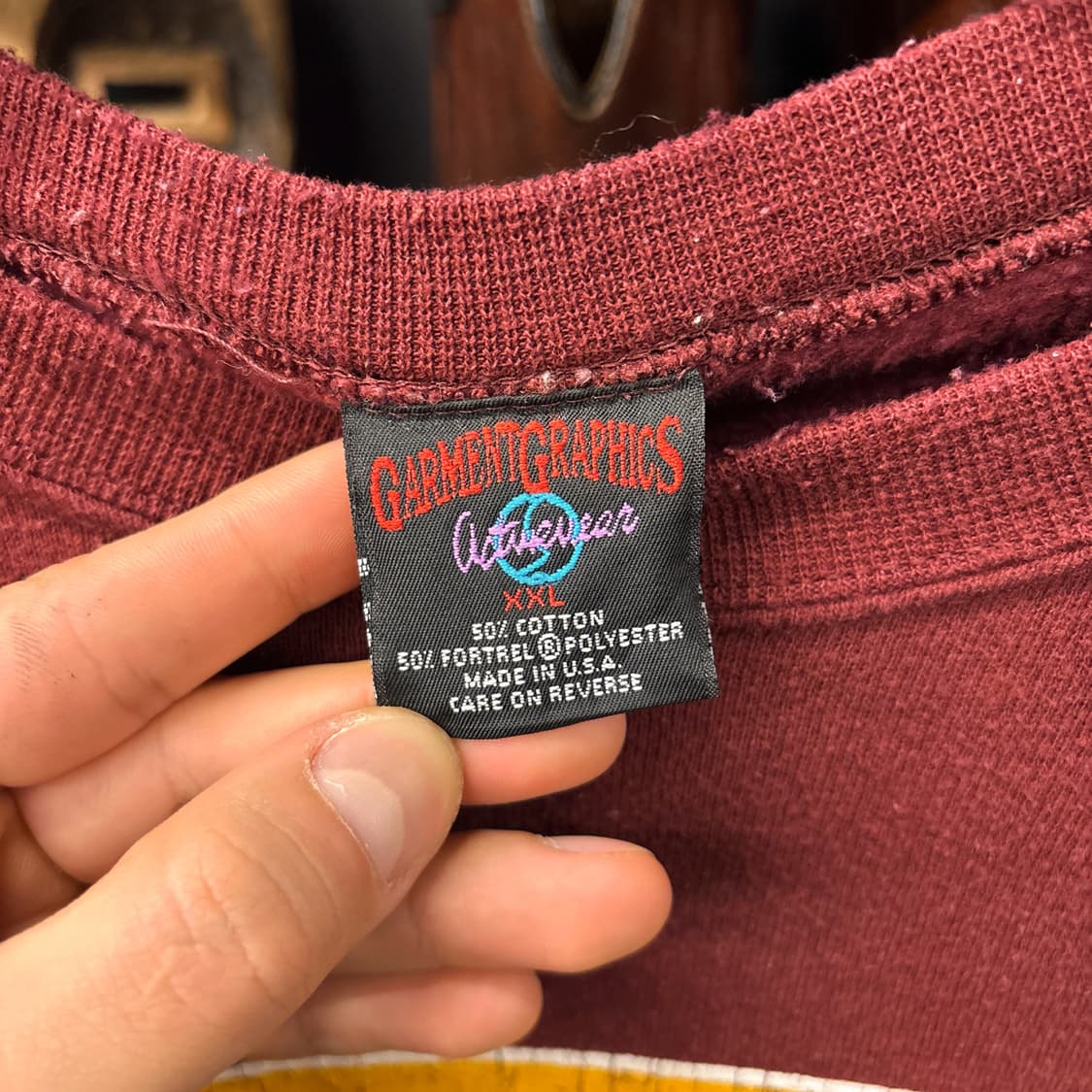 90s 미네소타 골든 구퍼스 칼리지팀 서포터즈 스웻셔츠 N1241 상품이미지7