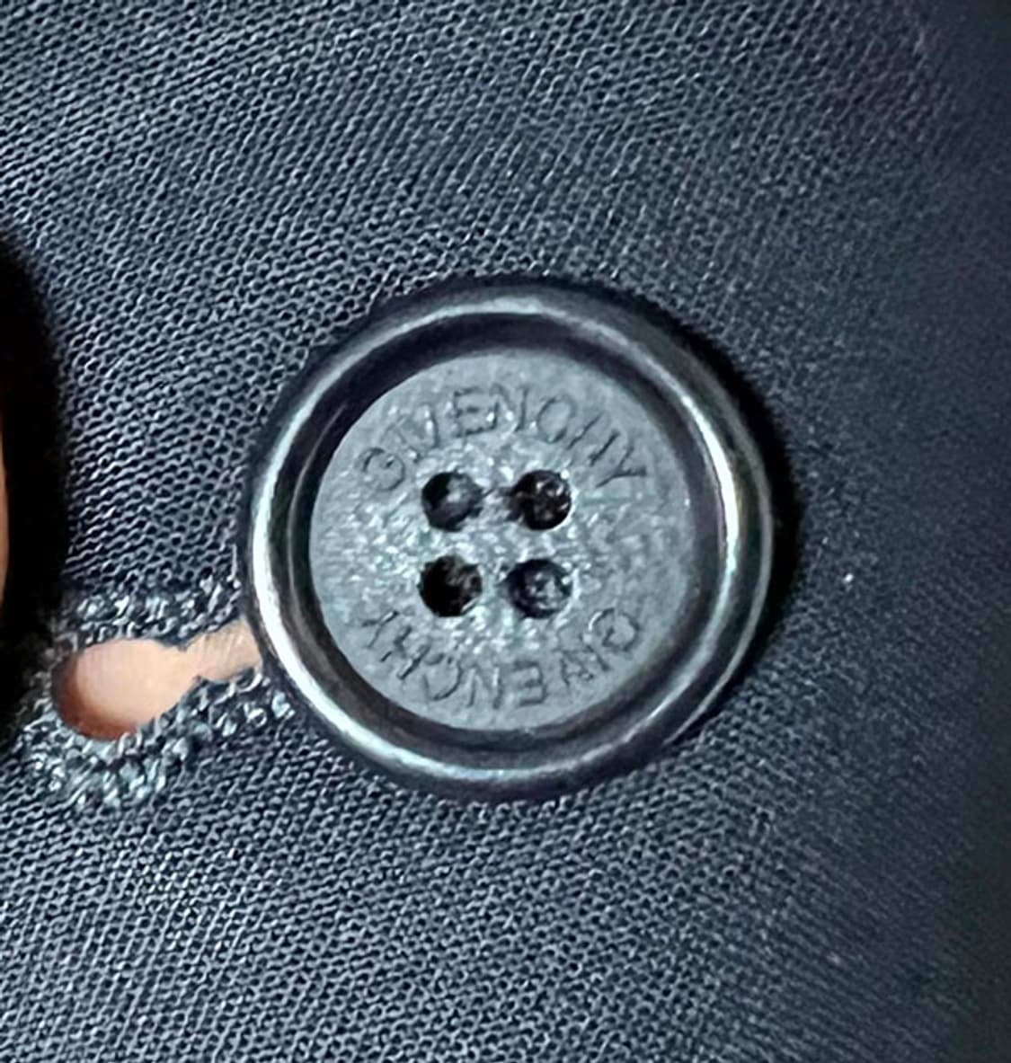 지방시 정장자켓 여름 블레이저 솔리드 투버튼 다크네이비 XL 105 상품이미지4