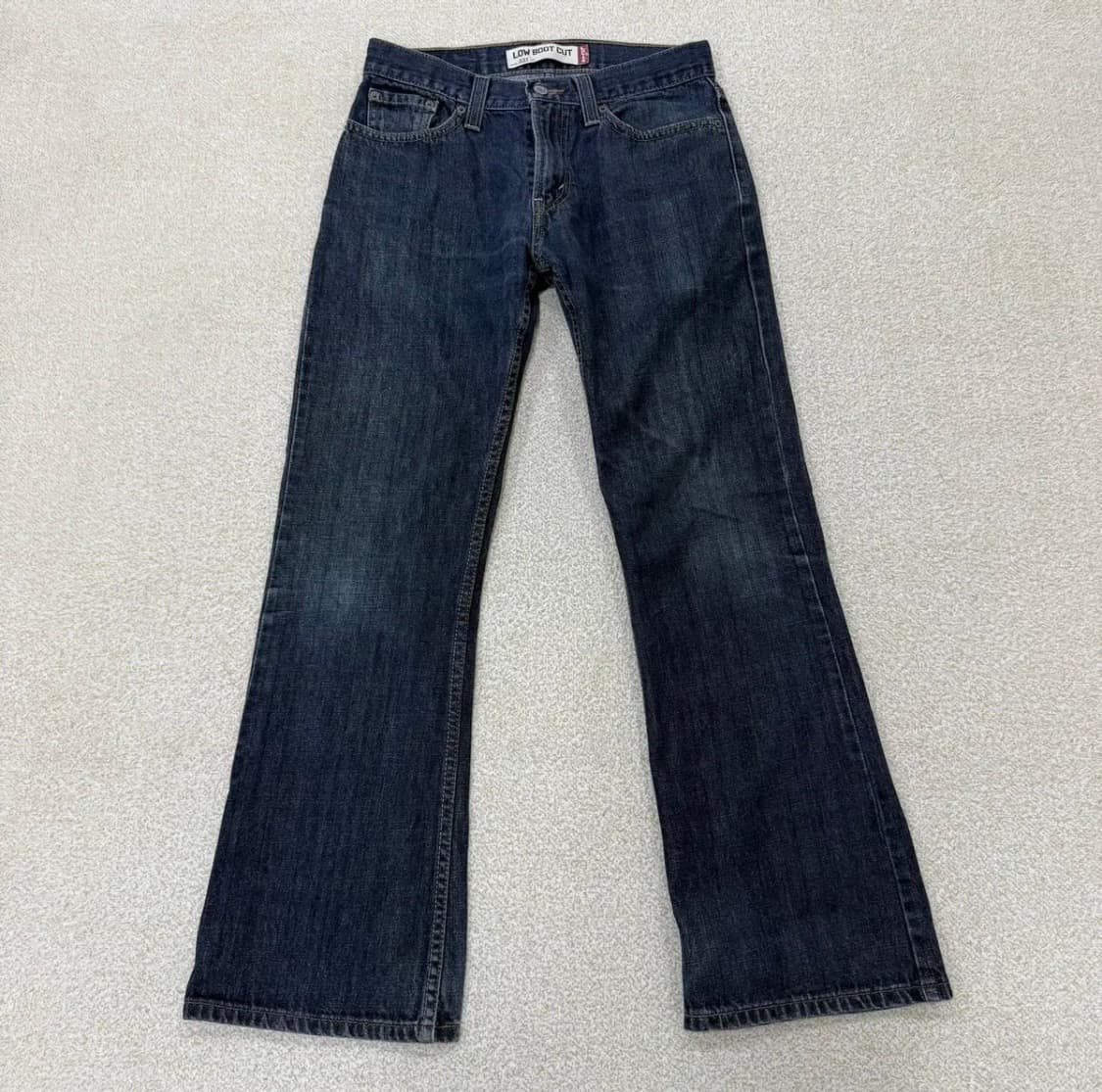 W29L30 리바이스 527 부츠컷 데님 0203T 상품이미지1