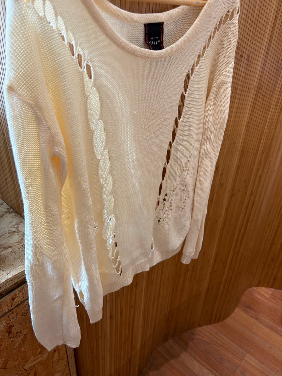 MAISON GILFY Damage Knit 상품이미지3