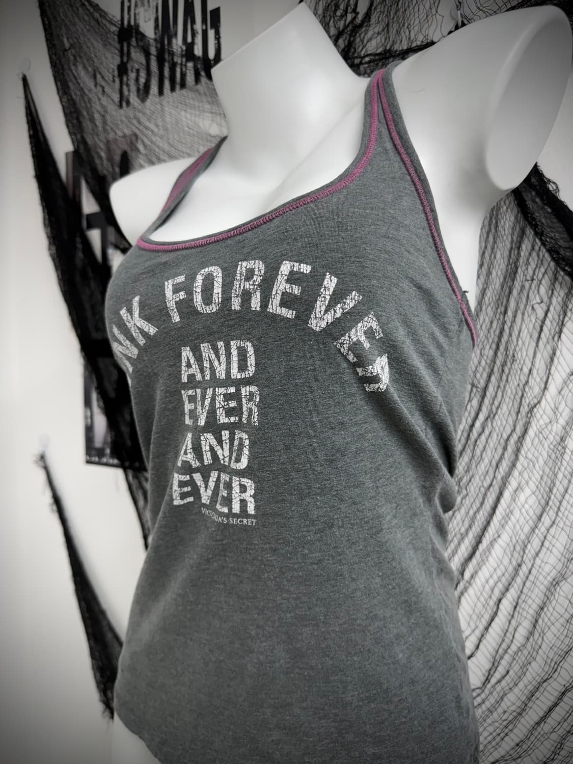 Pink printing sleeveless 상품이미지3