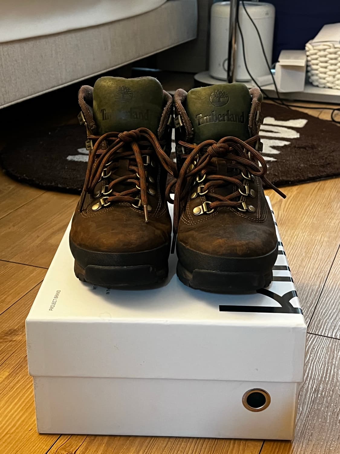 팀버랜드 워터프루프 필드 부츠 브라운 / 270 상품이미지2