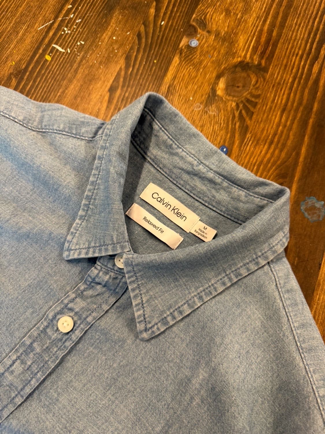 캘빈클라인 데님 셔츠 100 상품이미지8