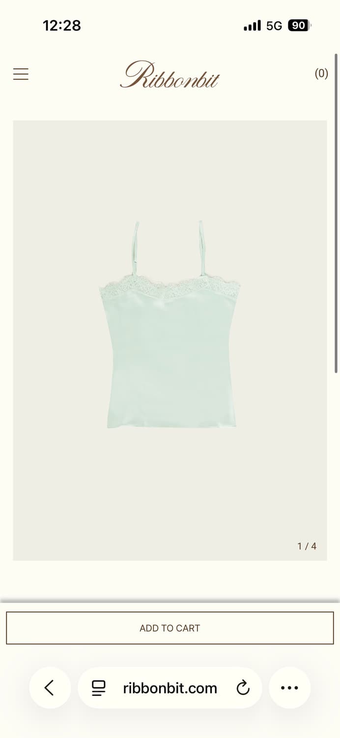 리본빛 tuzu sleeveless-Mint 새상품 택있음 상품이미지1