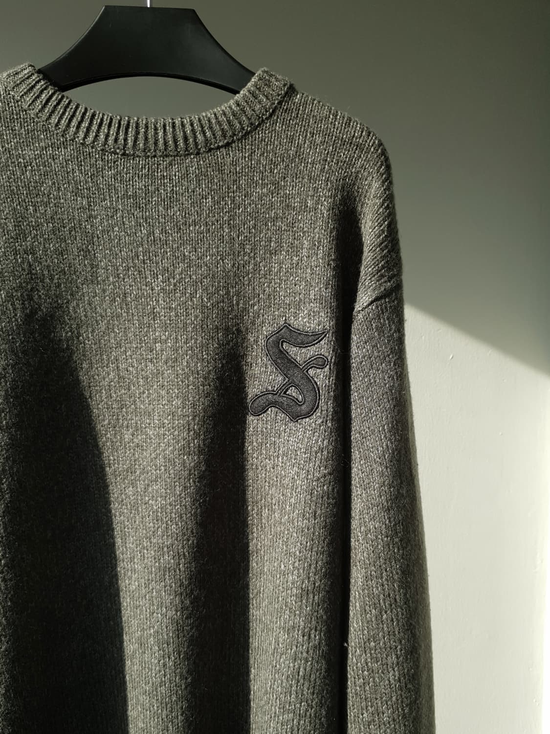 90s Stussy old english knit 상품이미지7