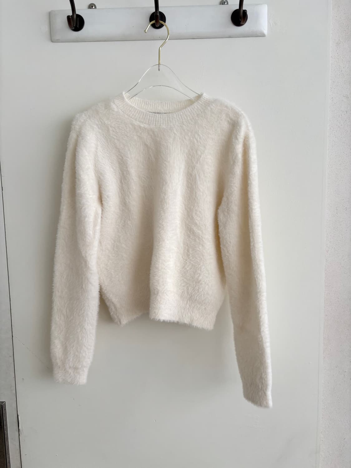 mixxo 미쏘 화이트 앙고라 니트 상품이미지6