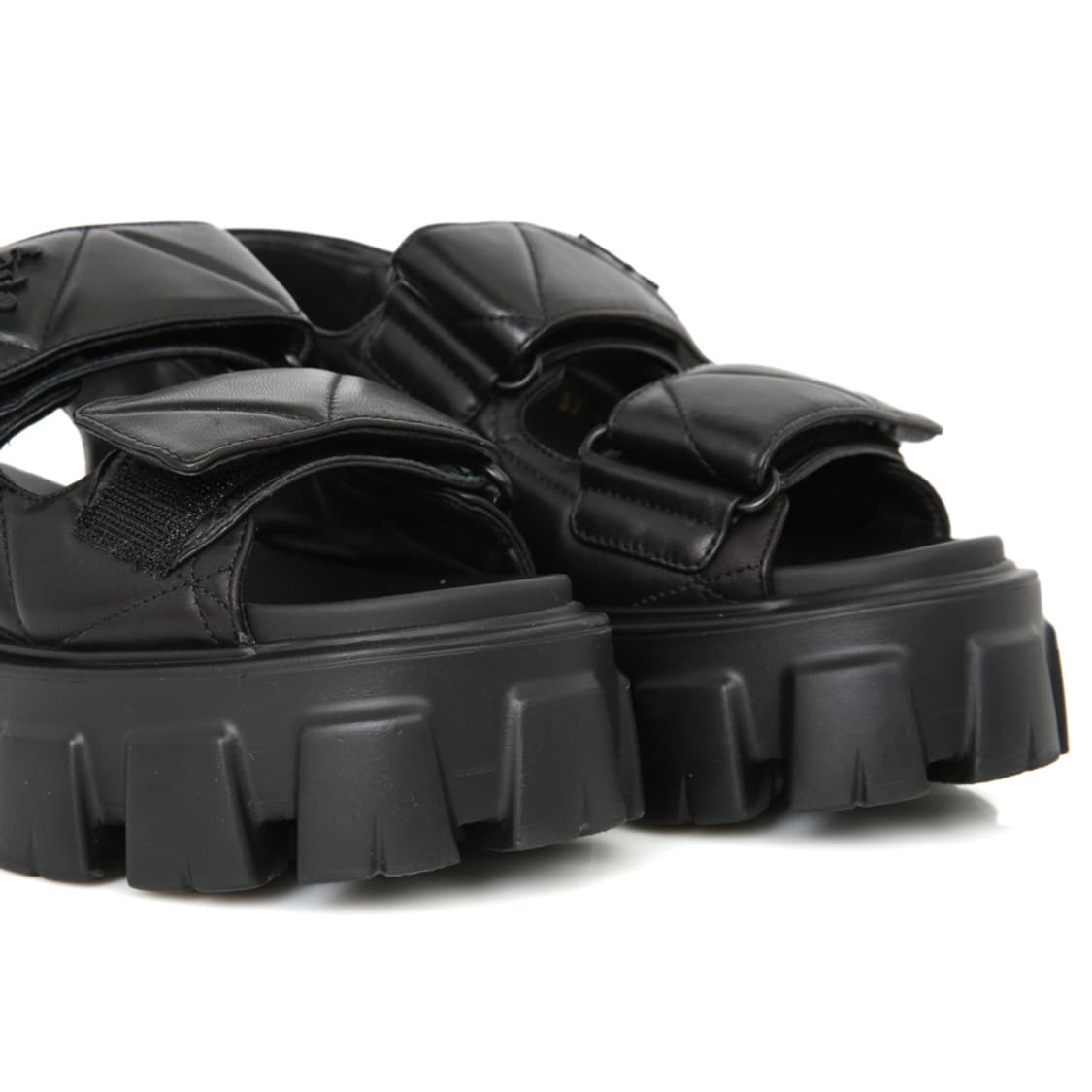 프라다 모노리스 나파 레더 샌들 플랫폼 벨크로 샌달 1X439N 상품이미지10