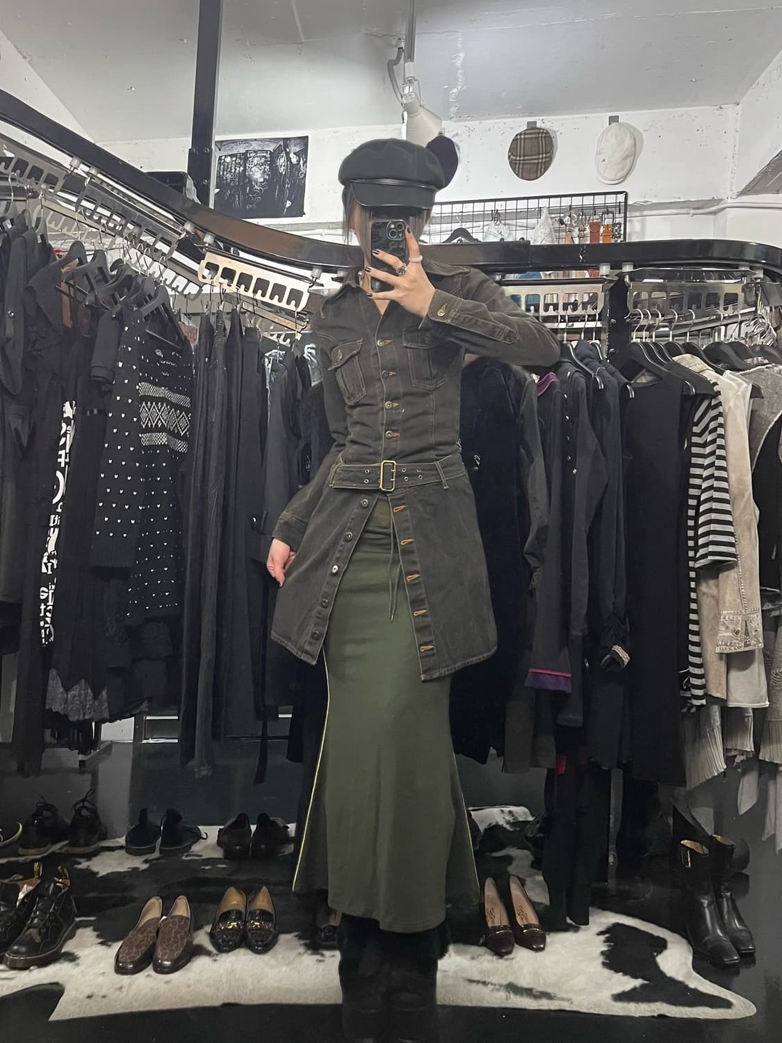 데님 원피스 자켓 상품이미지1