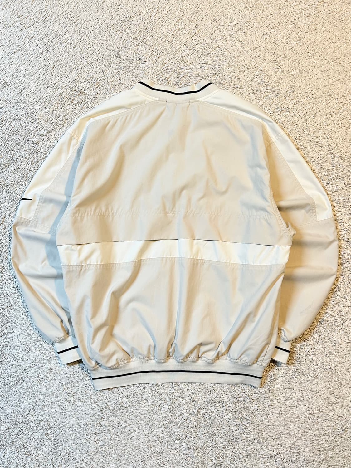 00's 나이키 골프 재팬라인 스우시 배색 웜업 라이트 베이지 상품이미지3