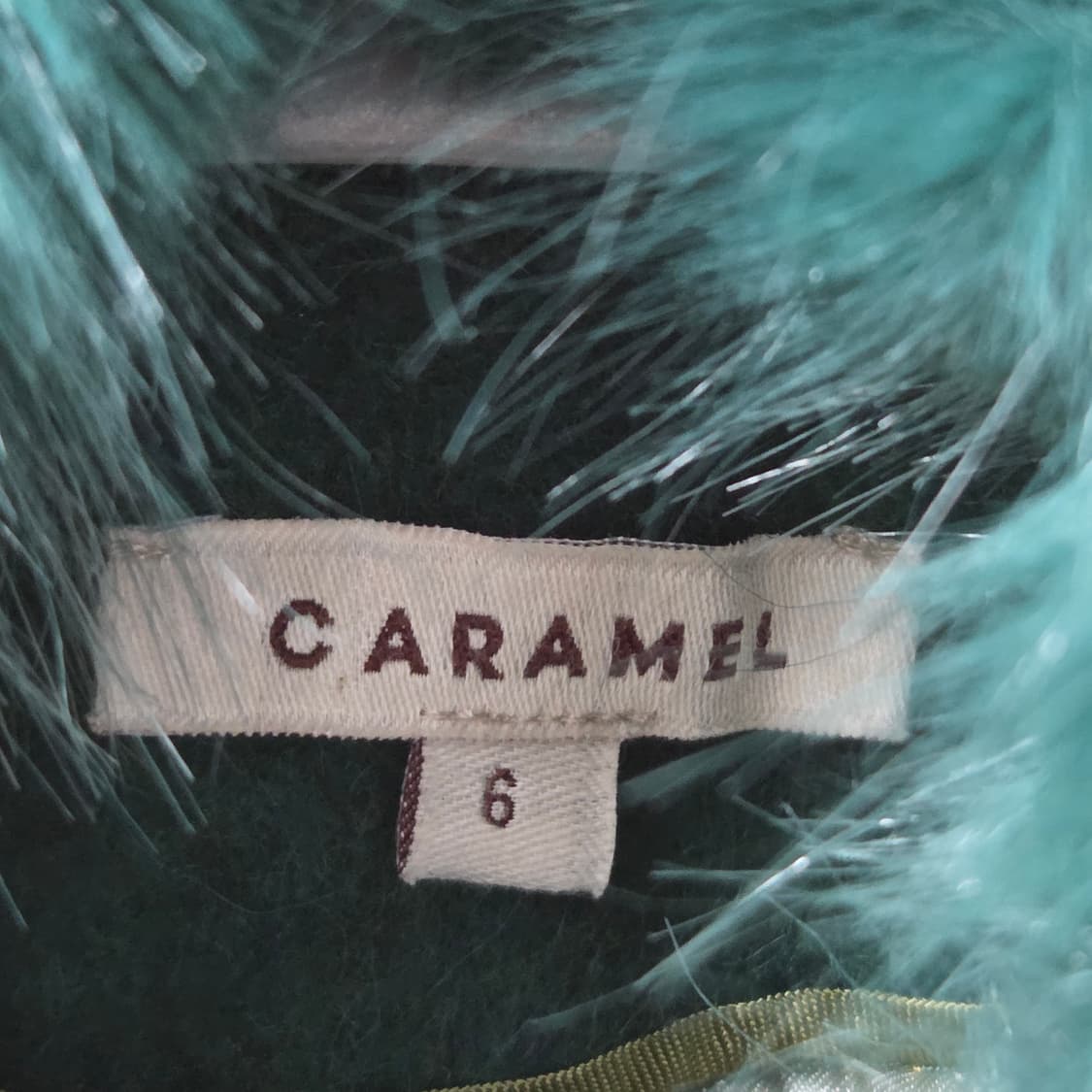 카라멜 런던 키즈 퍼 울 코트 6 상품이미지2