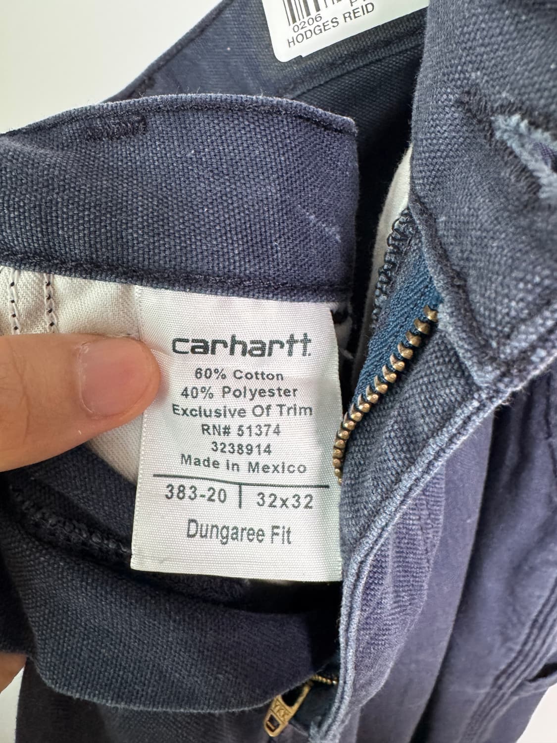 (80%) 미국 Carhartt 워크웨어 남성 작업 바지 32x32 상품이미지6