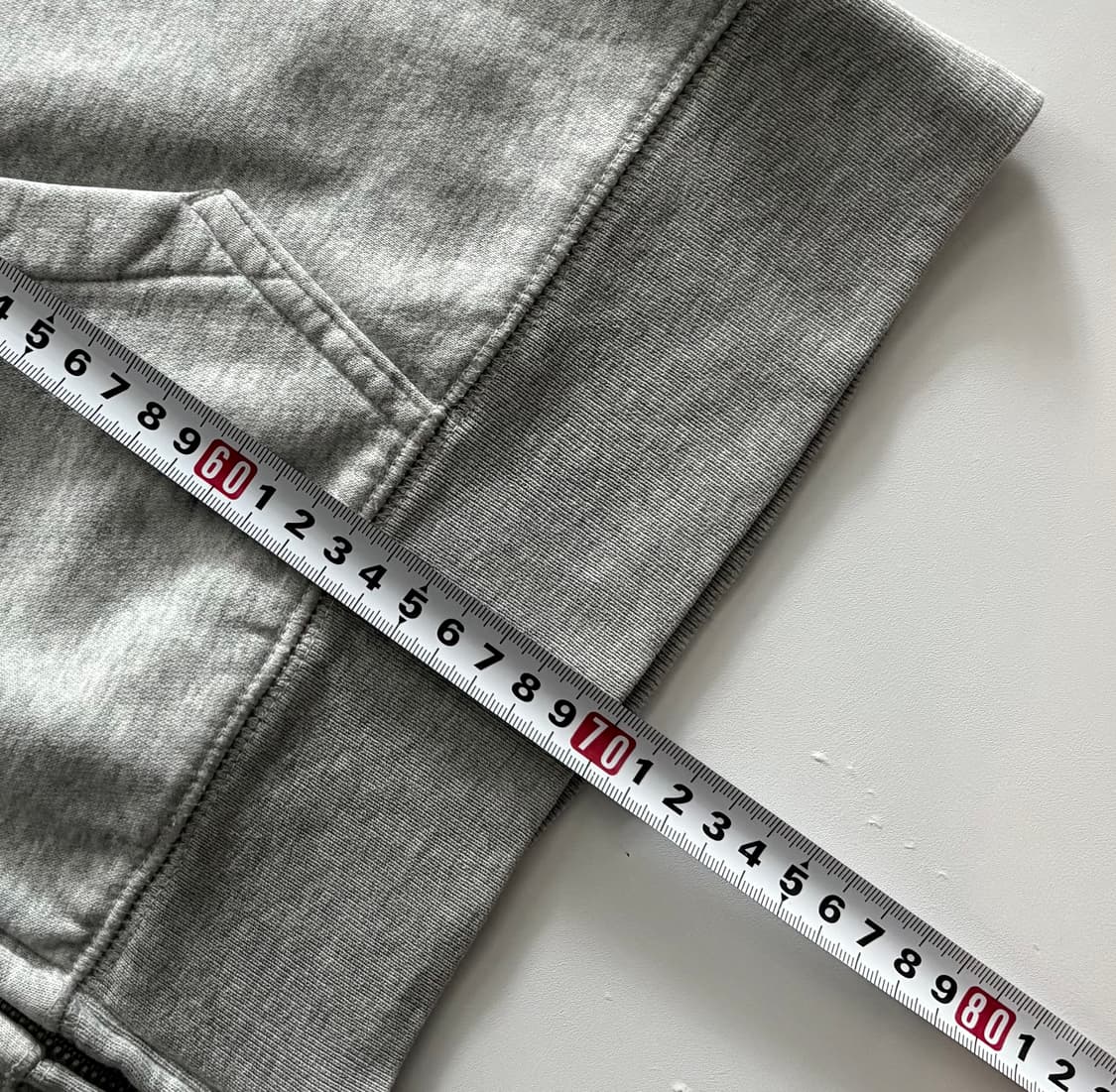 GAP 갭 빅로고 그레이 후드 집업 상품이미지6