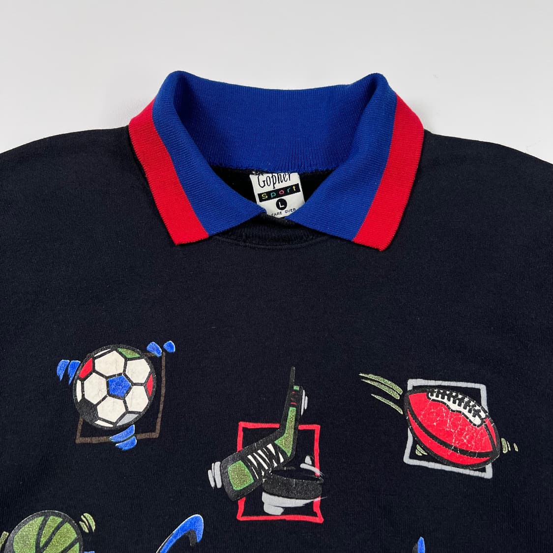 Gopher Sport 스포츠 프린팅 맨투맨 상품이미지3