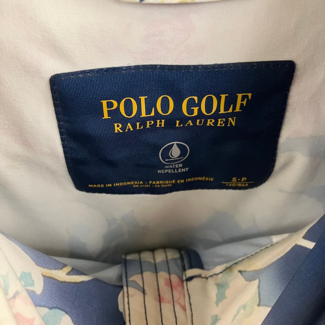 폴로 랄프로렌 골프 플로럴 프린트 후드 자켓 S 상품이미지3