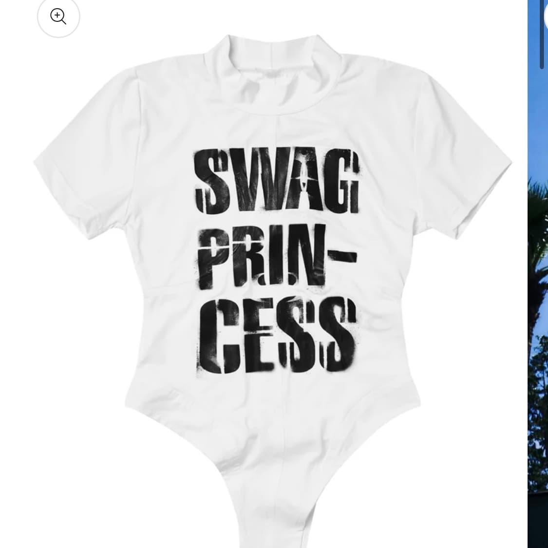 구해요) "SWAG PRINCESS" BODYSUIT 상품이미지1