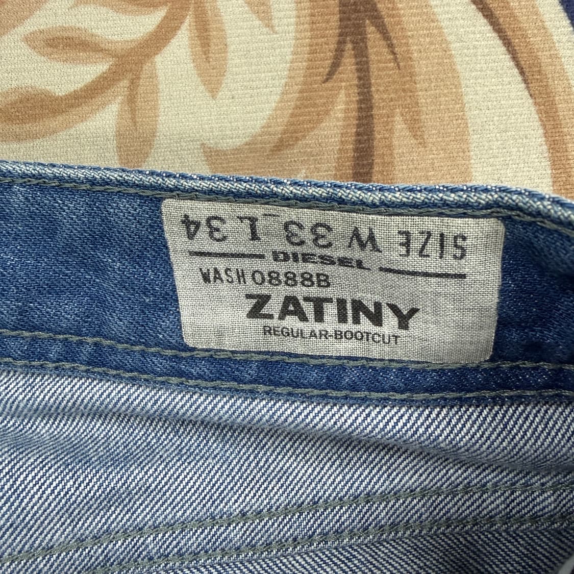 (33)디젤 Diesel 자티니 워싱 데님팬츠 상품이미지3