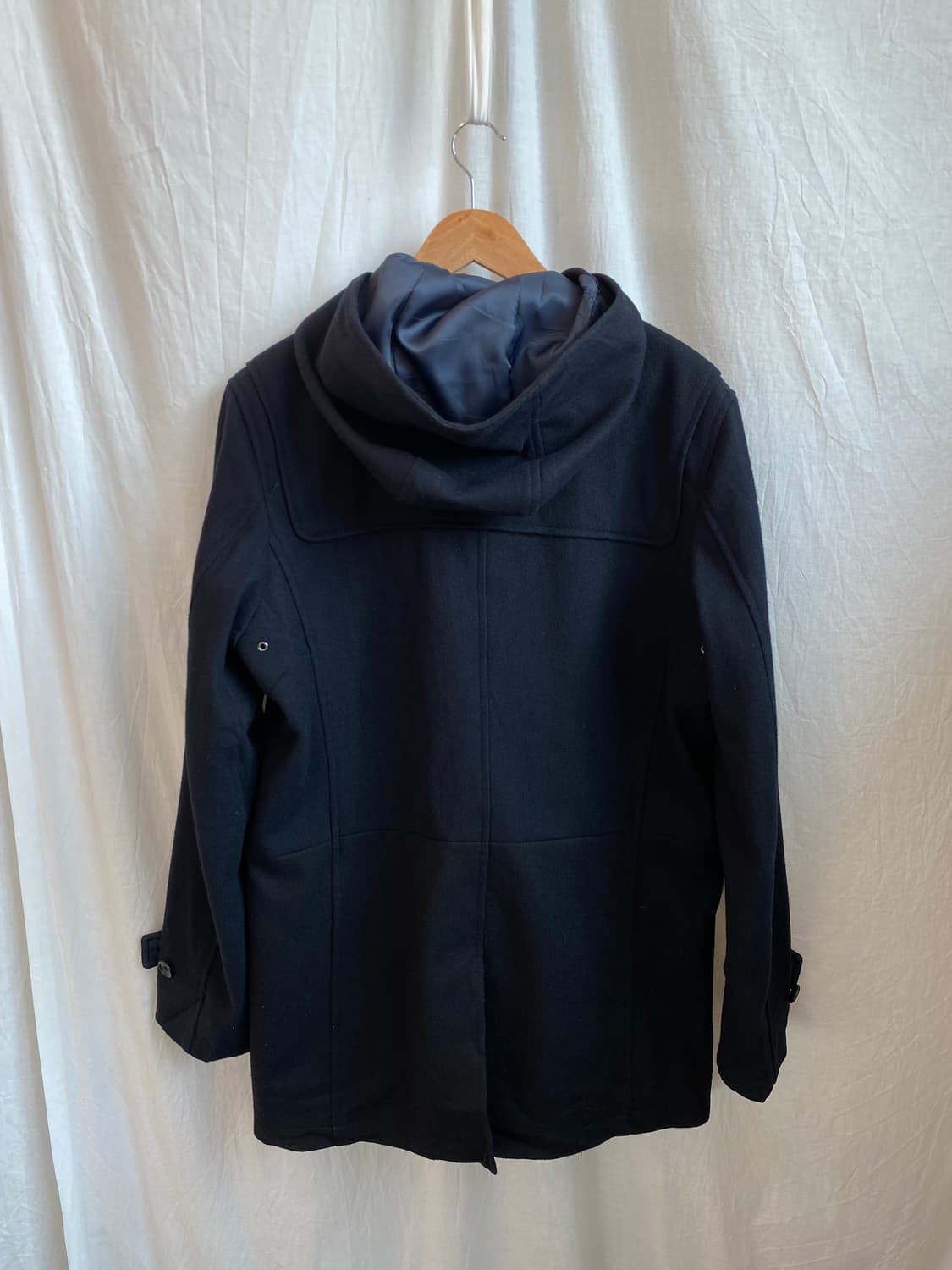 네이비 울혼방 더플코트(MEN L) 상품이미지9