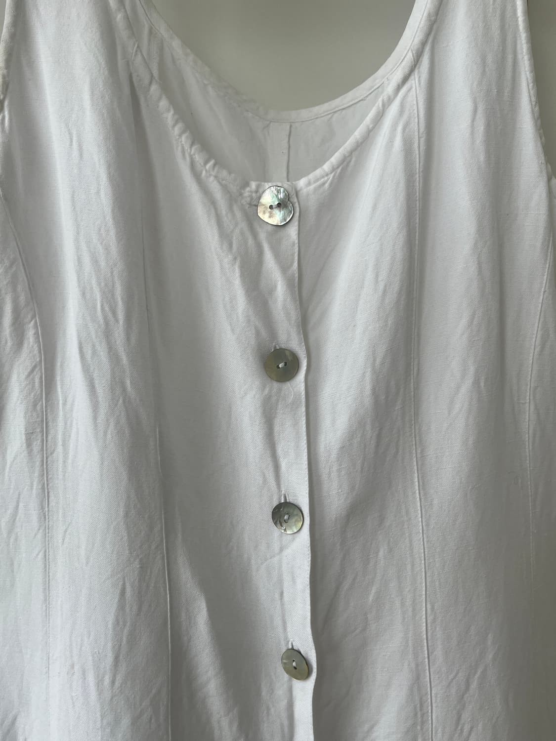 White button dress (Europe) 상품이미지5