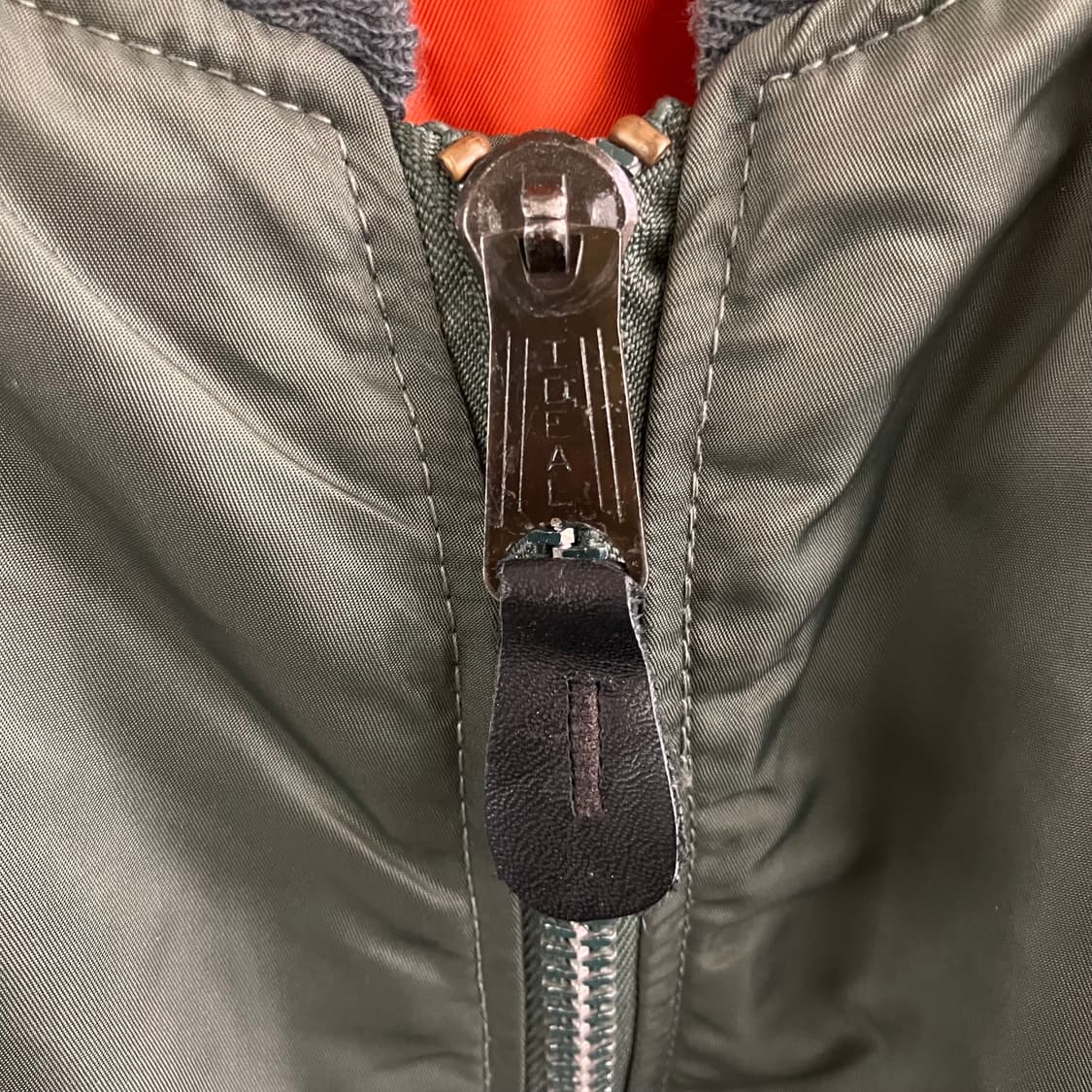 Schott 쇼트 카키 ma-1 항공 점퍼 M 상품이미지4