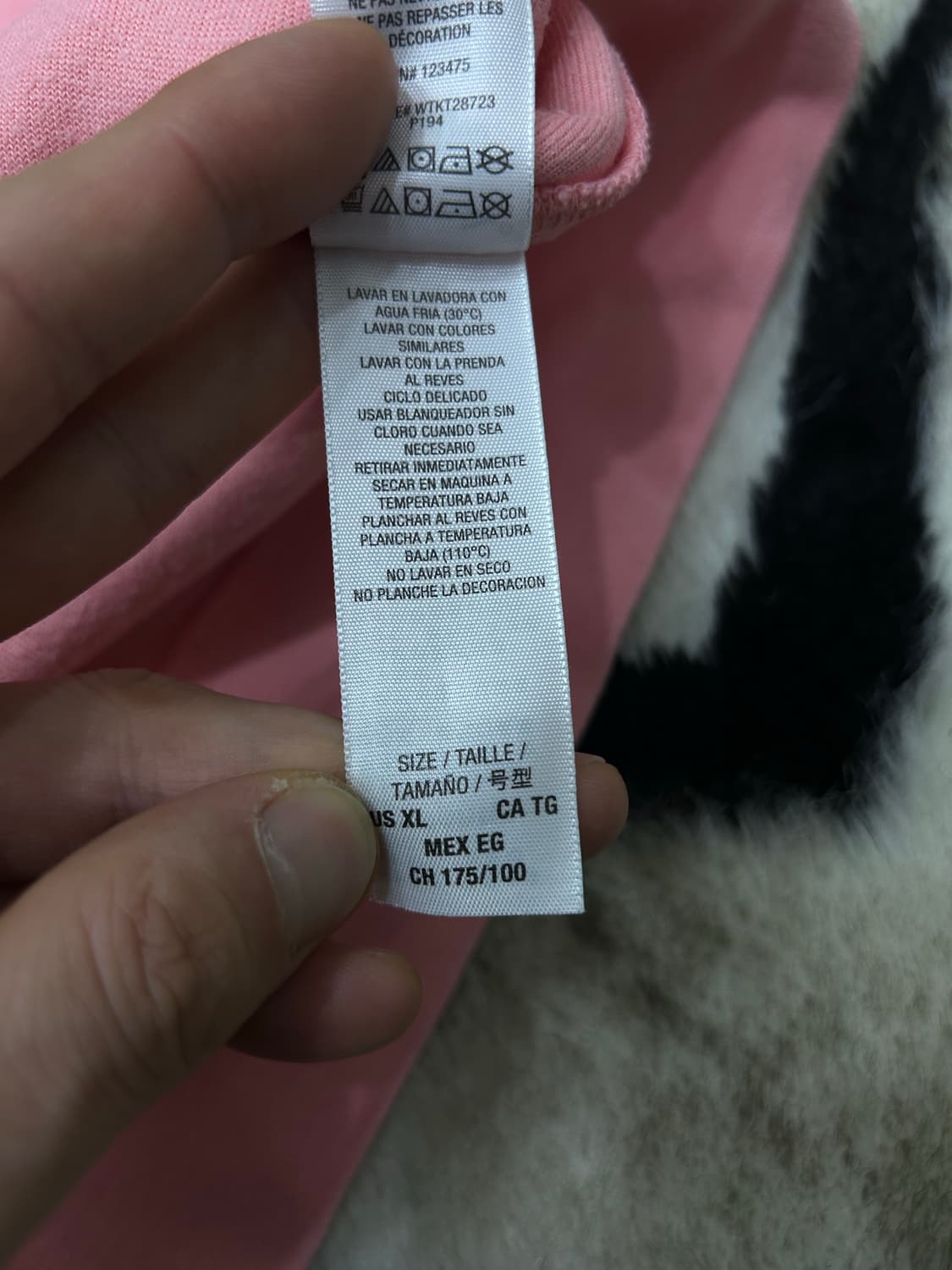 [XL]쥬시꾸뛰르 자수 벨벳 후드집업/핑크 상품이미지6