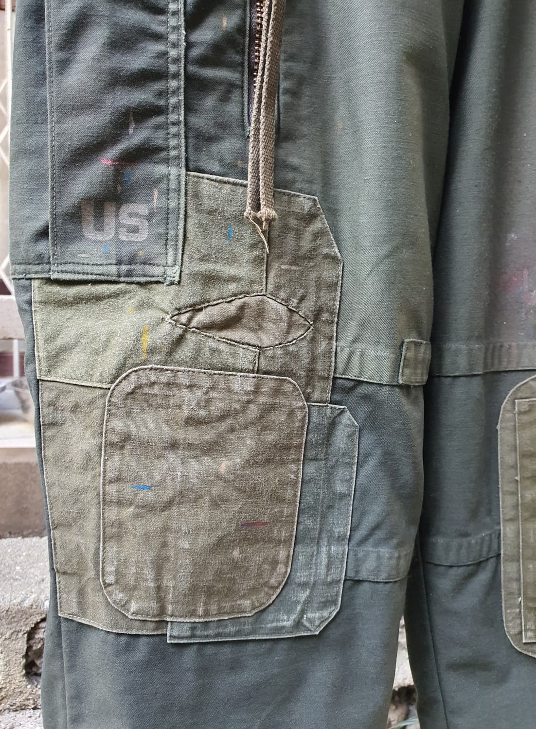 m-65 팬츠 빈티지 커스텀[업그레이드 버전/ 프론트 지퍼] 상품이미지5