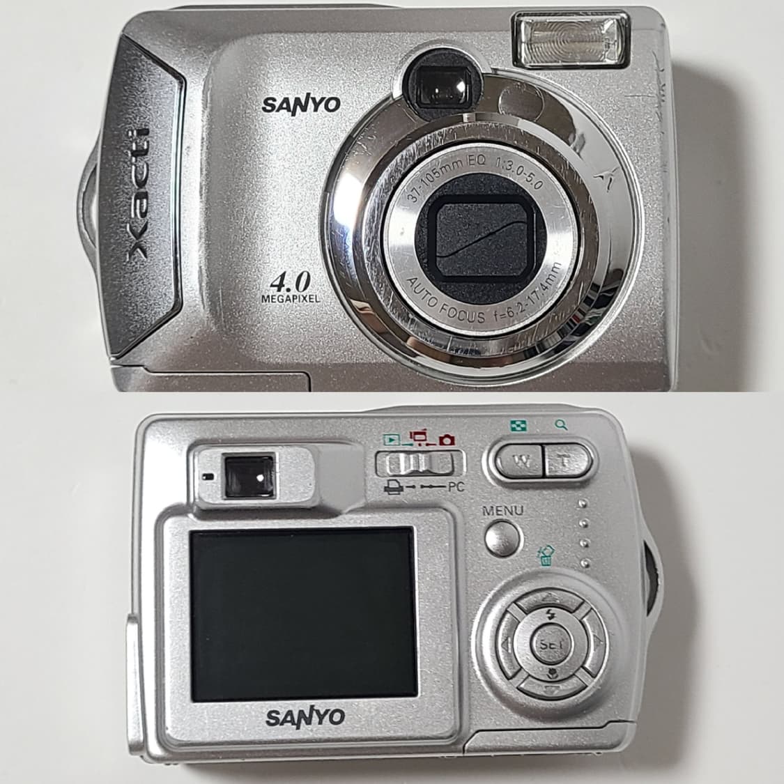 산요 작티 DSC-S4 빈티지 디카 디지털 카메라 상품이미지3