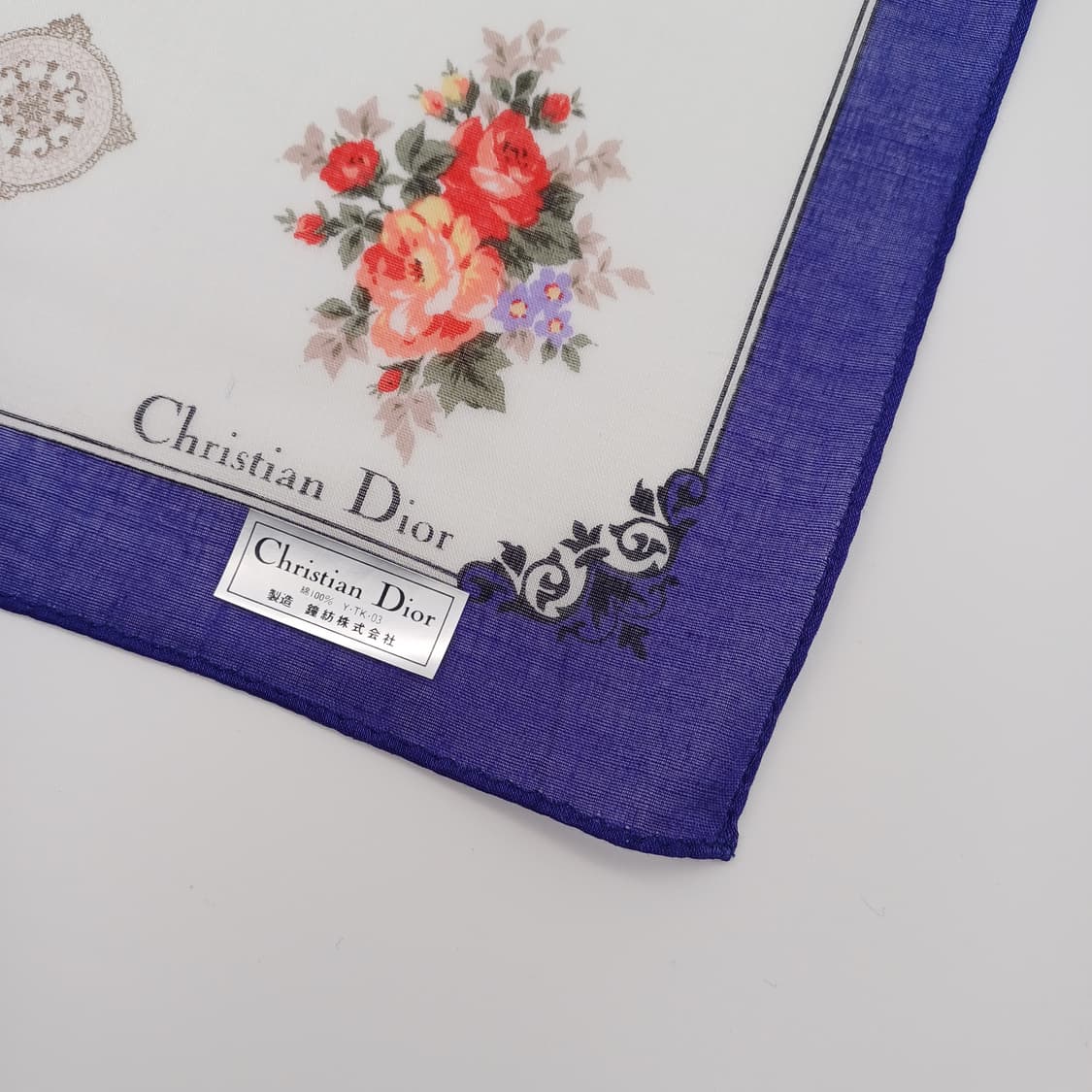 DIOR 디올 손수건 스카프 [BFS7491_0791-48] 상품이미지5