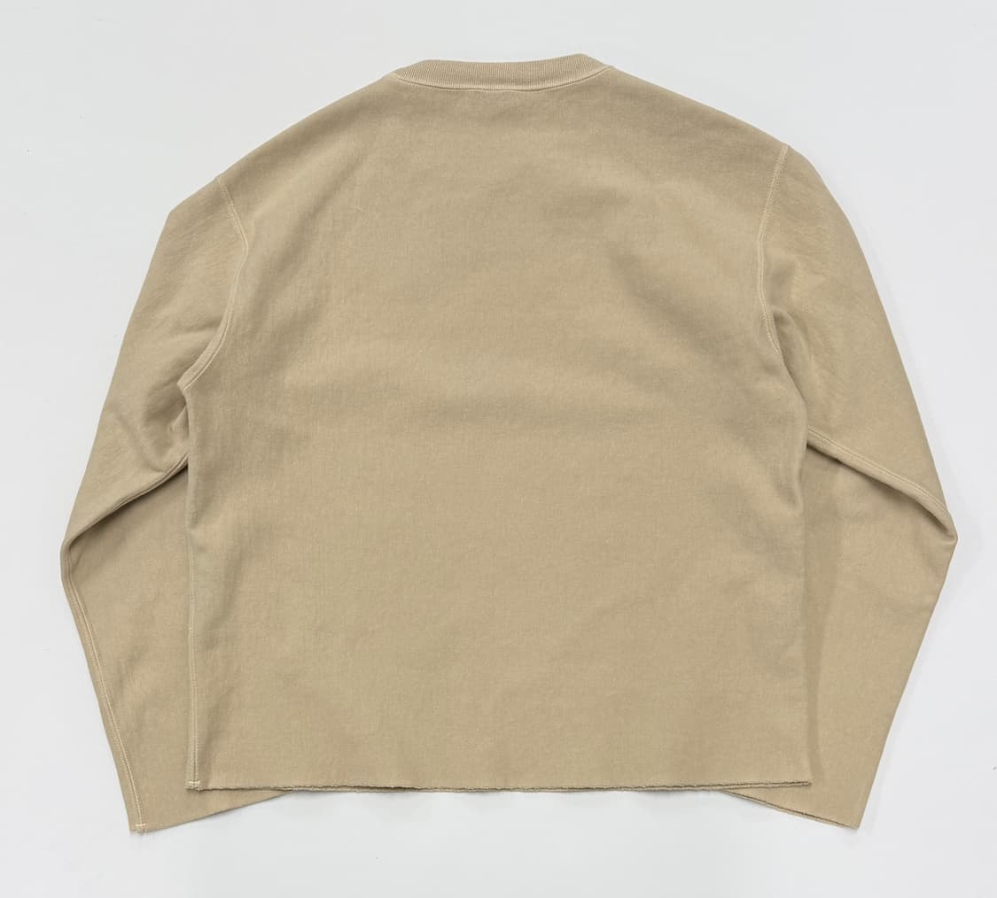 Auralee cut-off sweatshirt 상품이미지3
