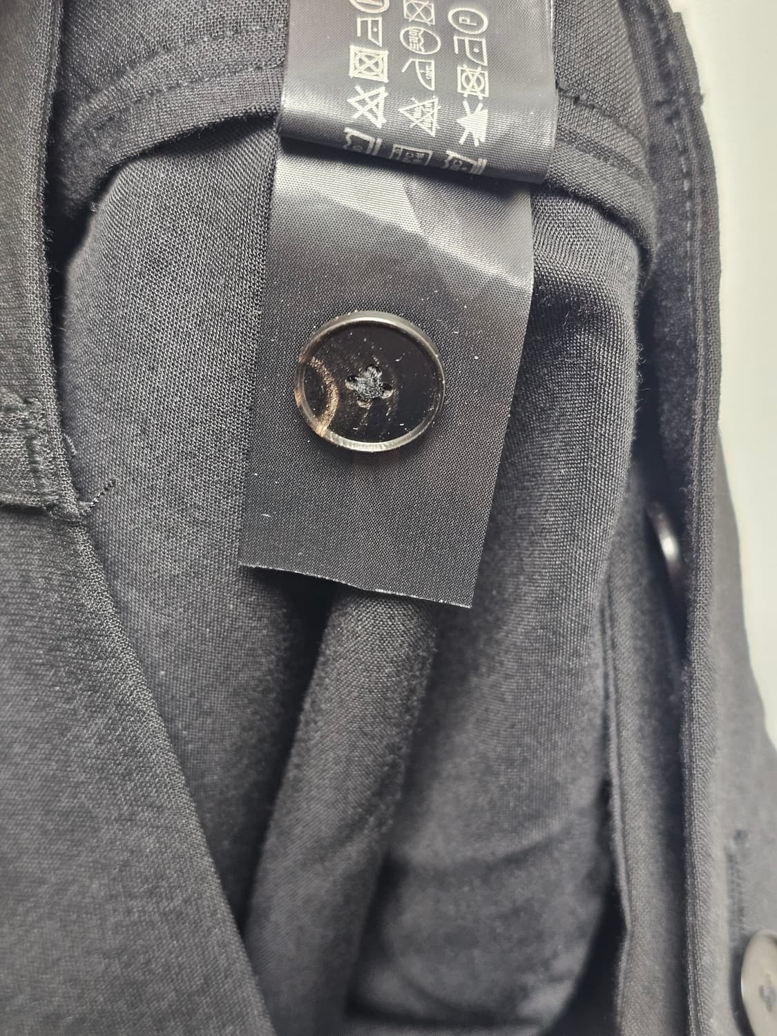 새상품 자라 와이드 블랙 팬츠 상품이미지7