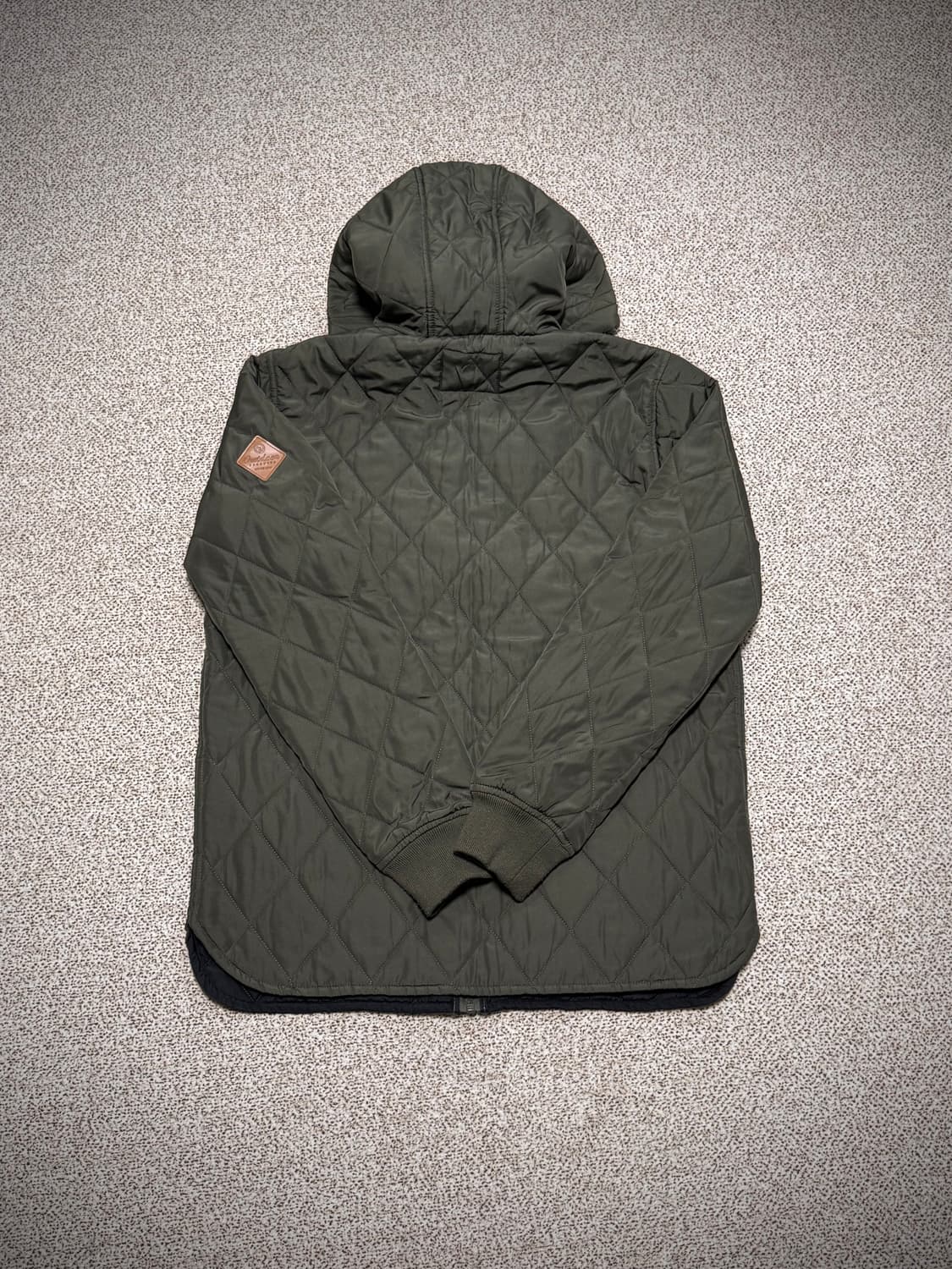 아웃도어프로덕츠 퀼팅 후드 자켓 L 카키 상품이미지4