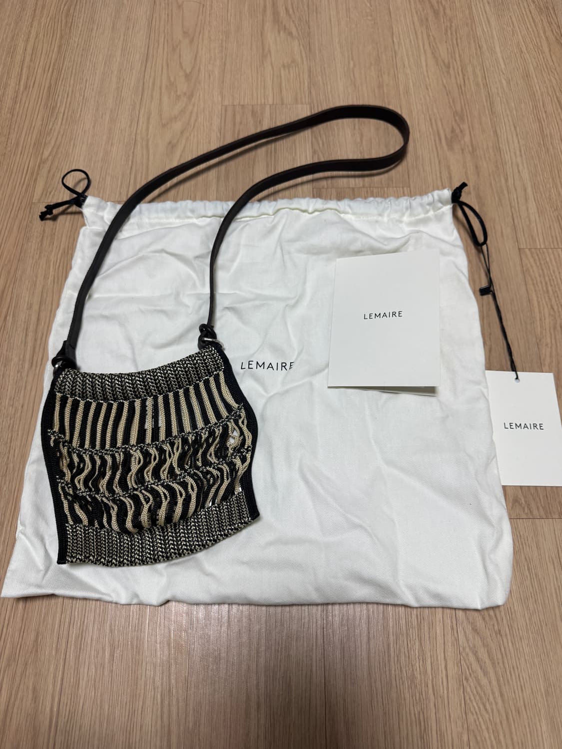 르메르 네트 백 Mini Crossbody Filt Net Bag 상품이미지2