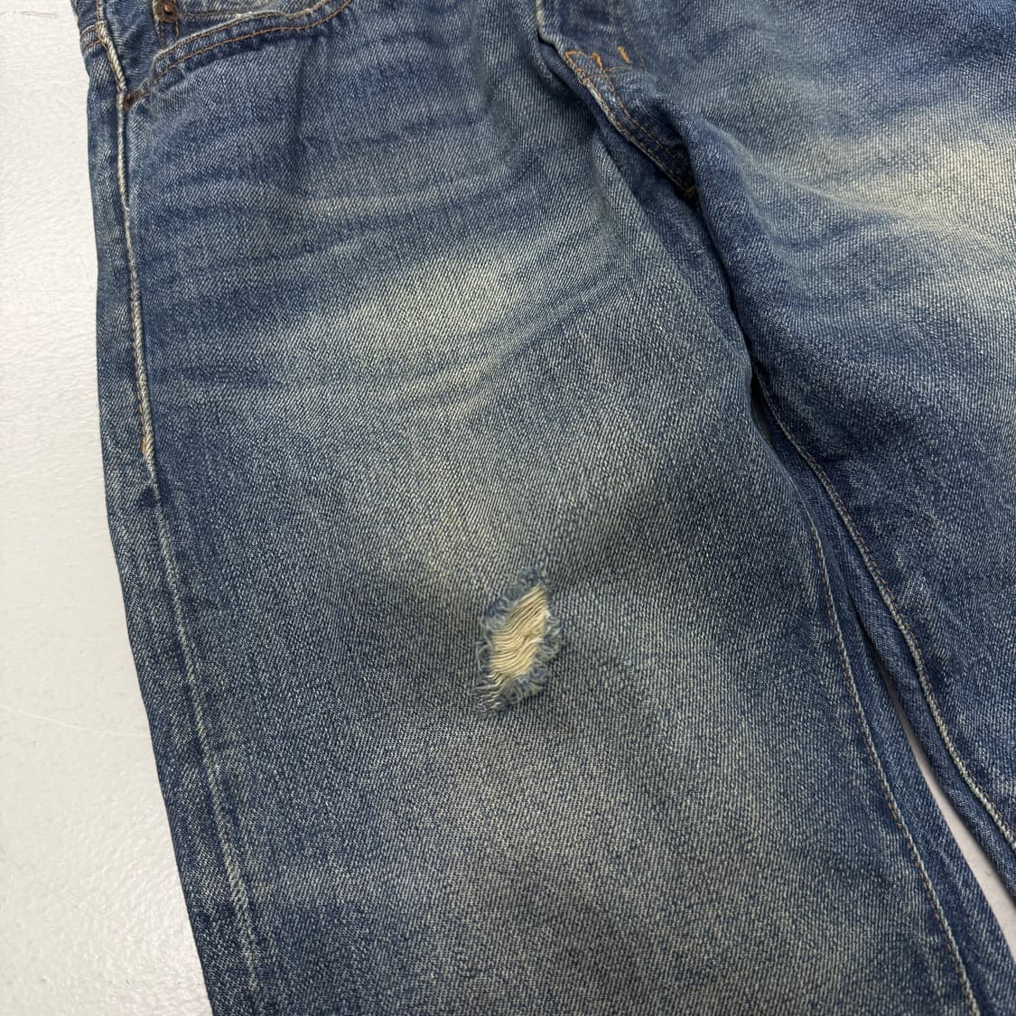 폴로 데님앤서플라이 스트레이트 워싱 데님팬츠 상품이미지5