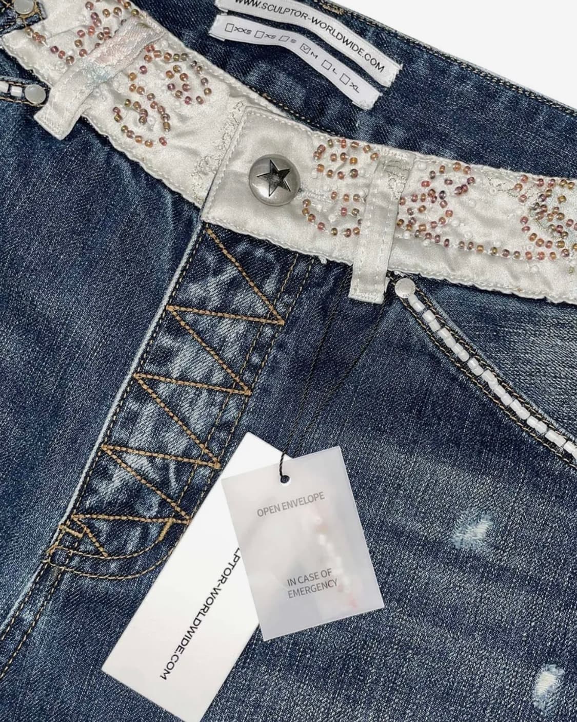 스컬프터 데님 팬츠 상품이미지5