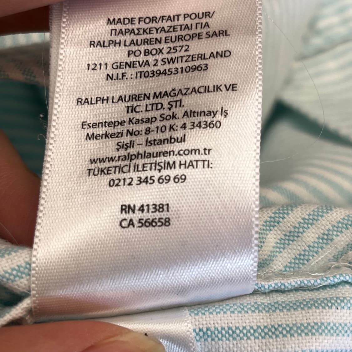 폴로랄프로렌 여성 옥스포드 셔츠 (XS) 상품이미지6