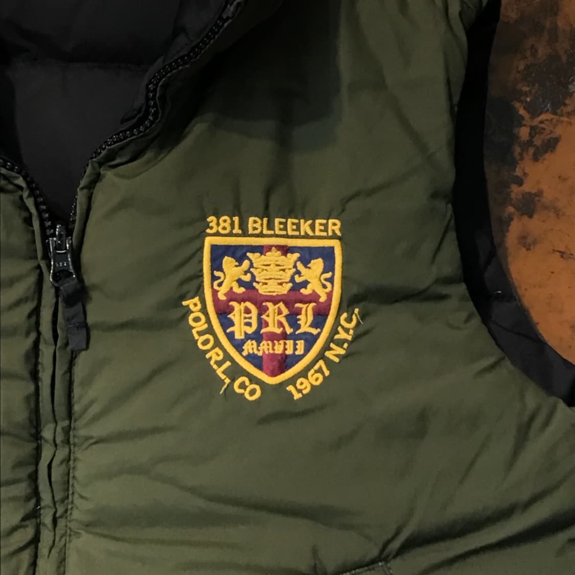 폴로랄프로렌 블랙 카키 리버시블 덕다운 패딩 조끼 여성 44 55 사이즈 상품이미지3